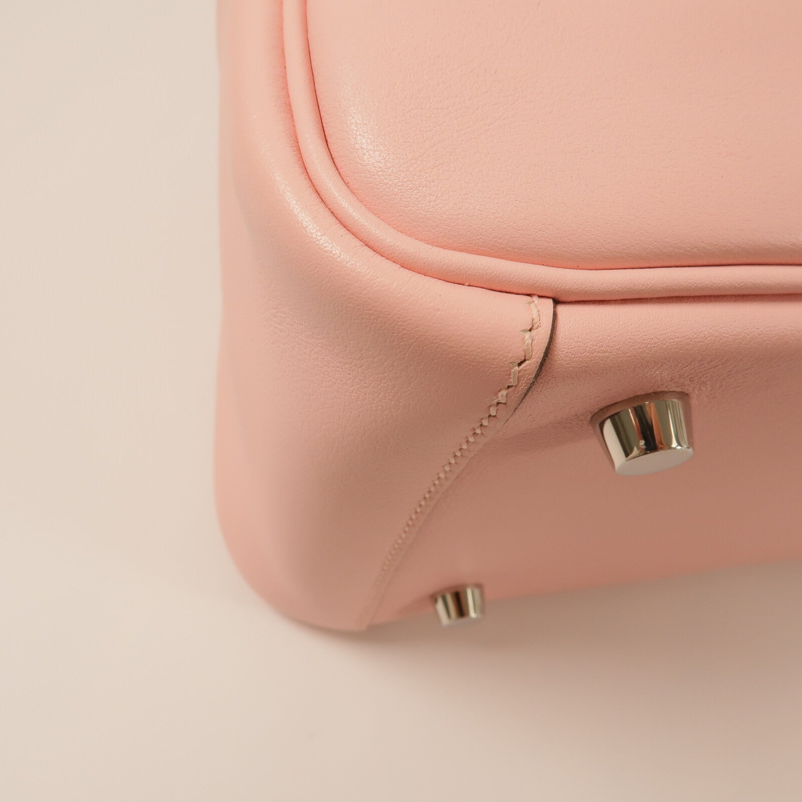 HERMES Swift皮革Lindy 26手挽肩背兩用袋Rose Sakura