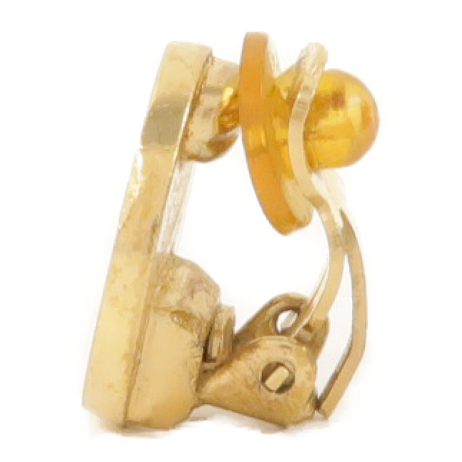 CHANEL 金屬Earrings耳環金色