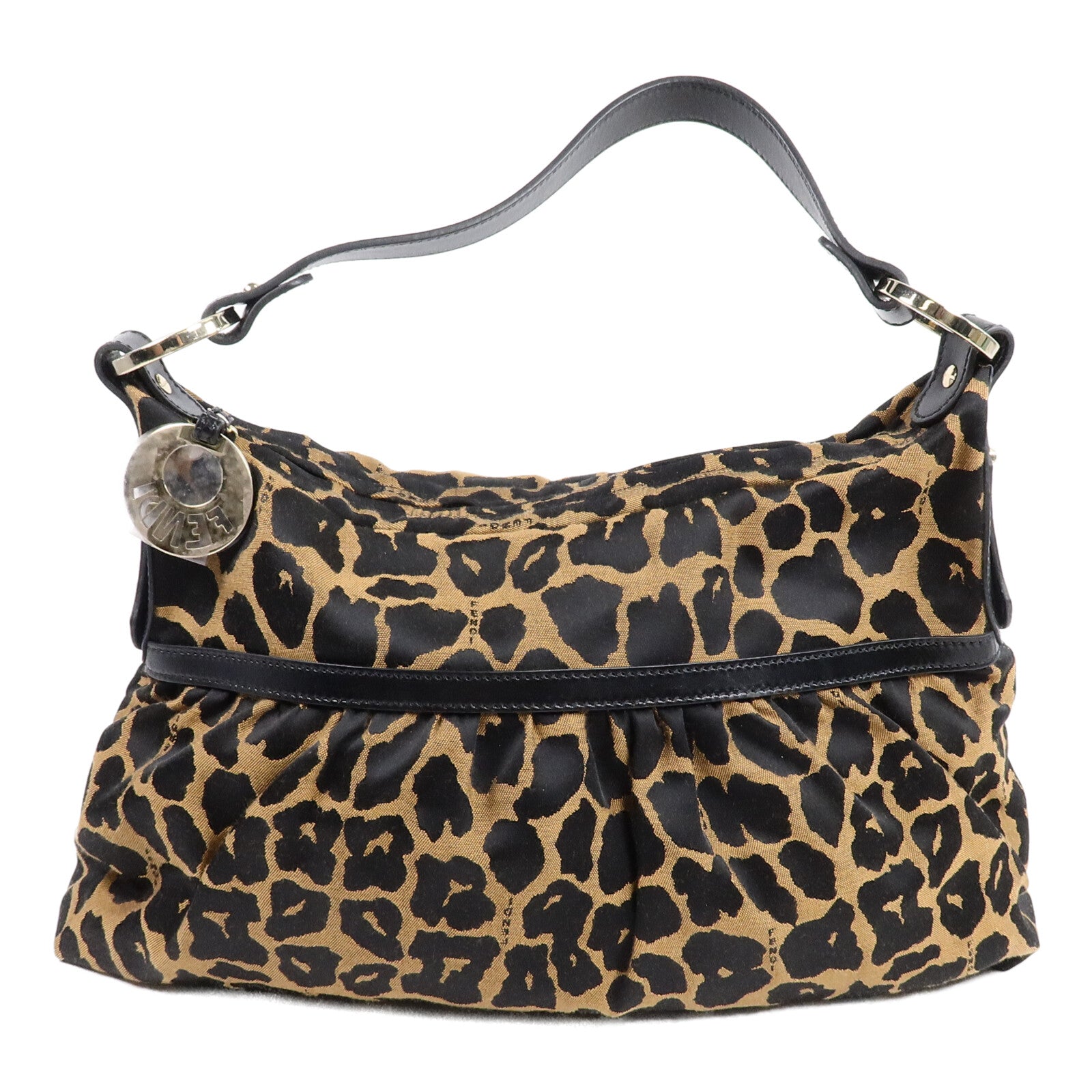 FENDI 帆布Chef Hobo肩背袋