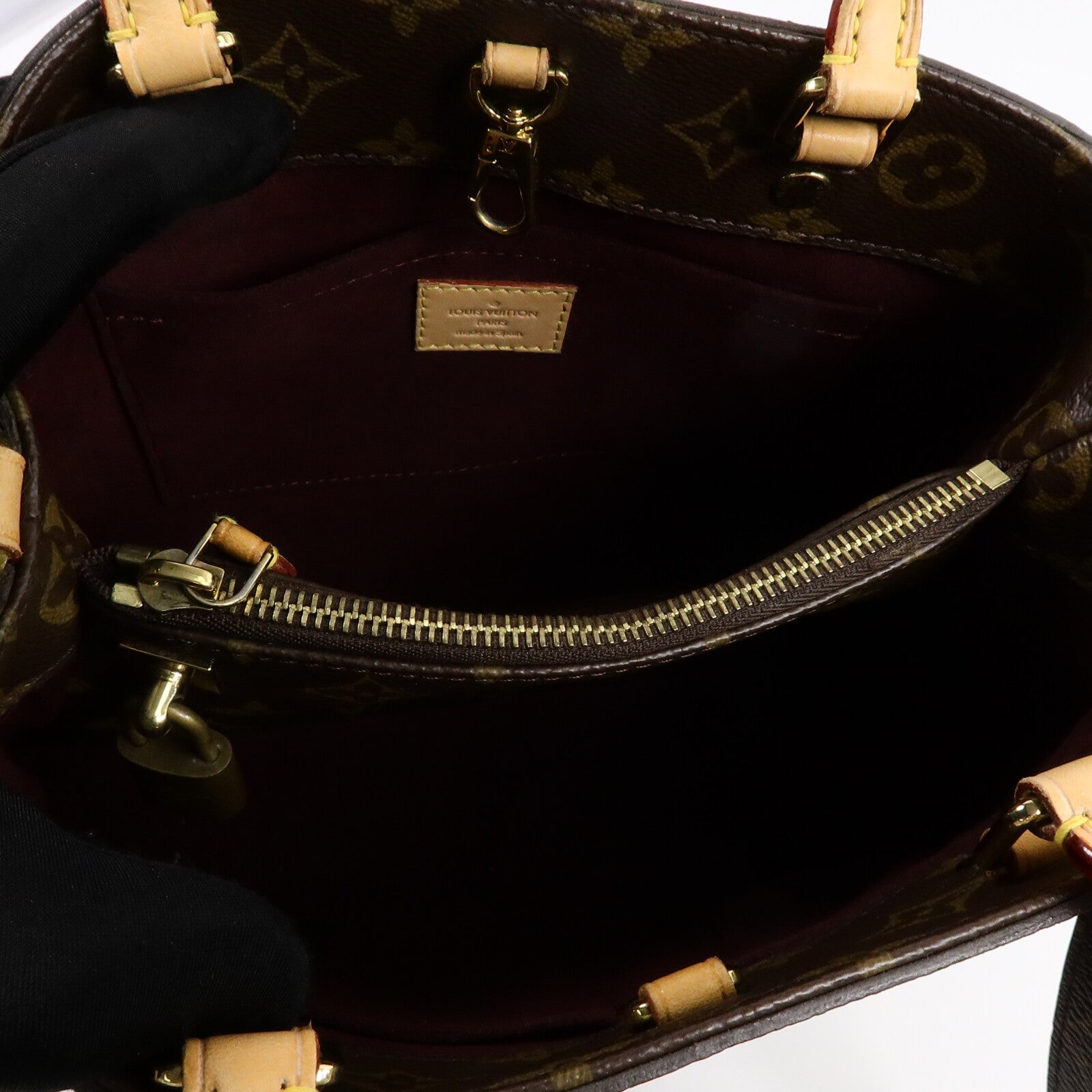 LOUIS VUITTON Monogram Montaigne BB手挽肩背兩用袋