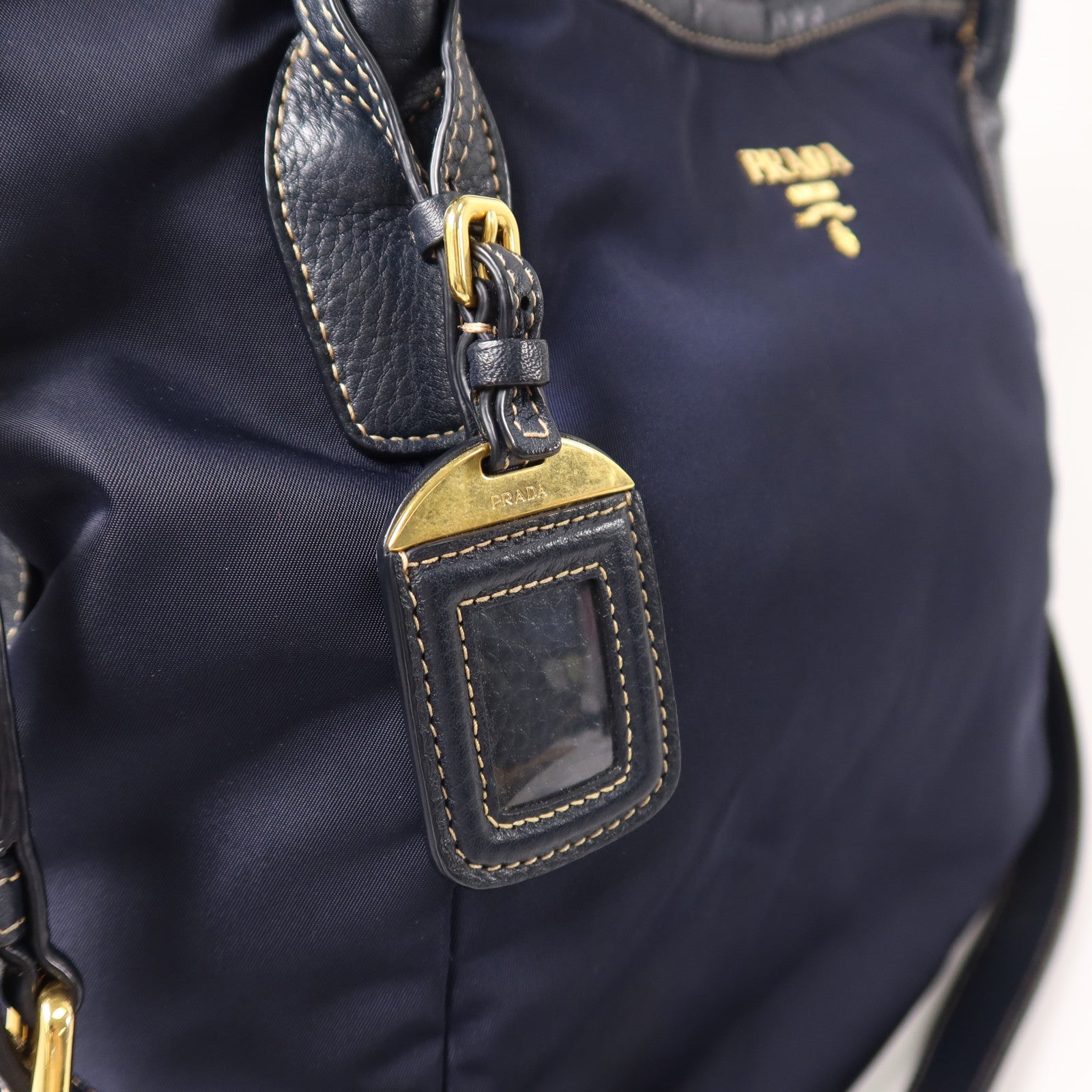 PRADA 尼龍2Way shoulder Bag手挽肩背兩用袋