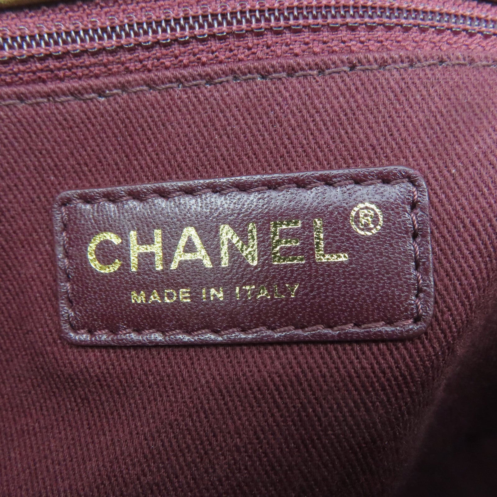 CHANEL rhombic cowhide leather Chain Shoulder gold buckle chain strap shoulder bag gold