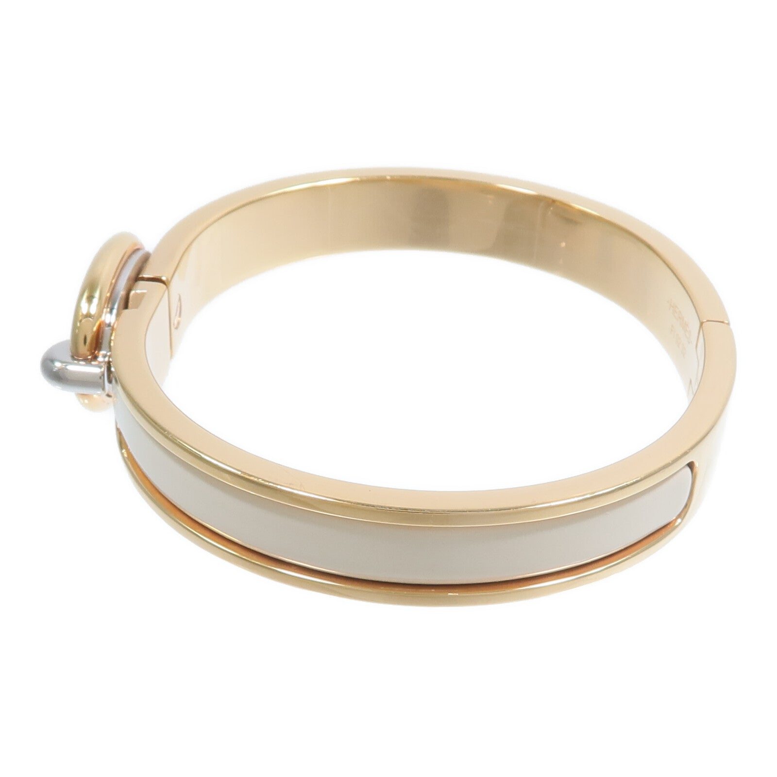 HERMES 琺瑯/金屬Mini Clic Chaine D'Ancre手鐲
