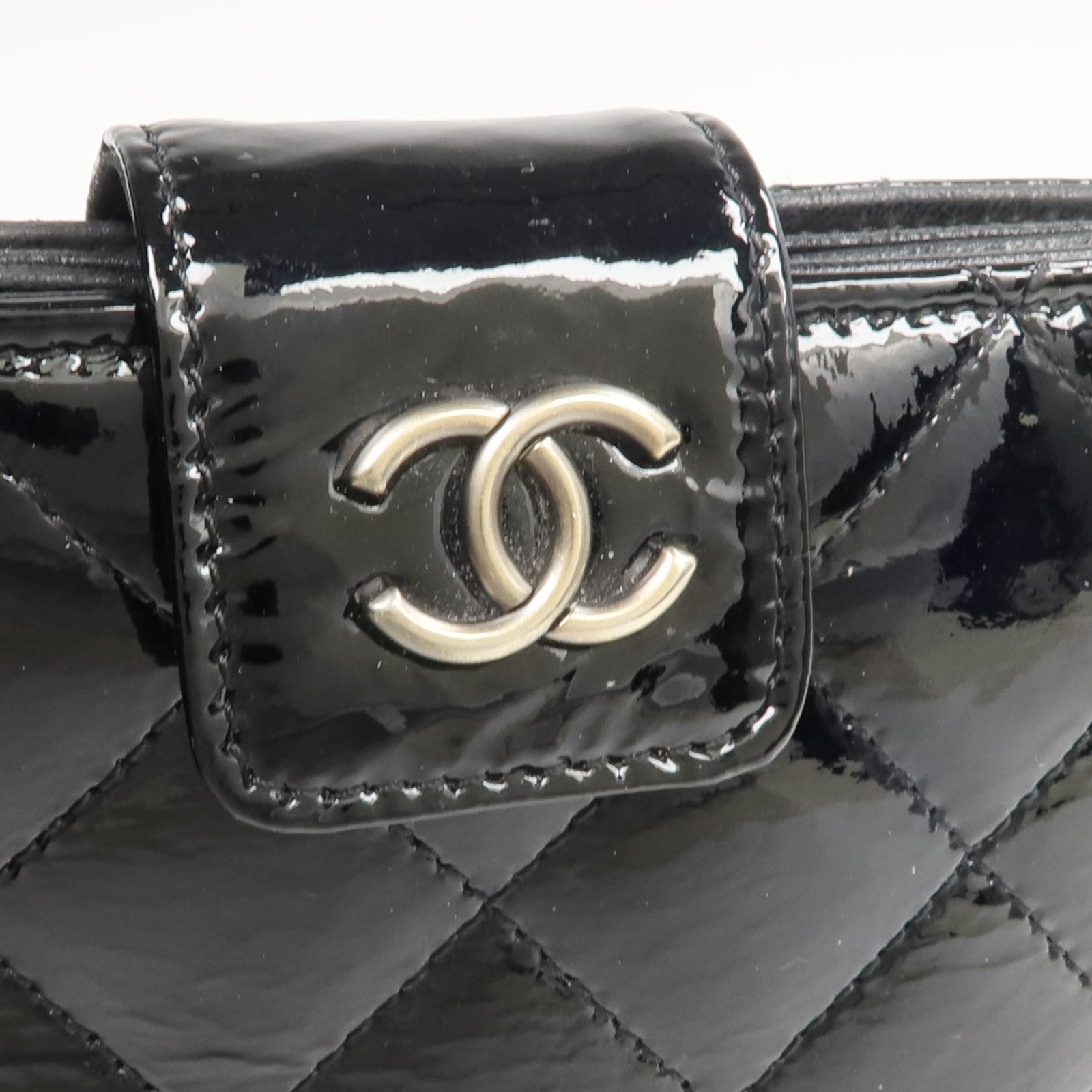 CHANEL 漆皮皮革Wallet錢包