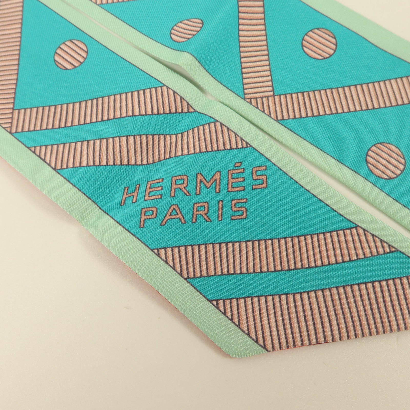 HERMES 絲質Twilly絲巾