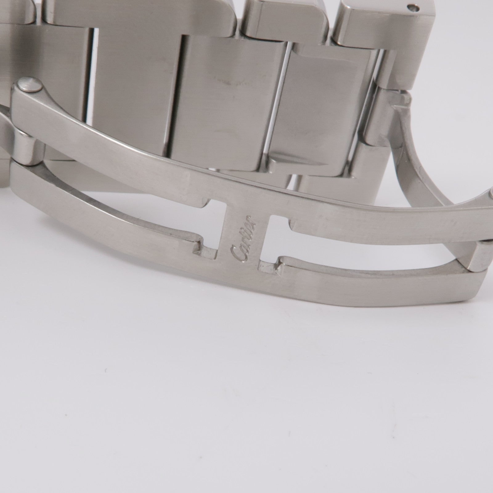 CARTIER Tank Anglaise W5310008 Automatic Watch Stainless Steel Silver