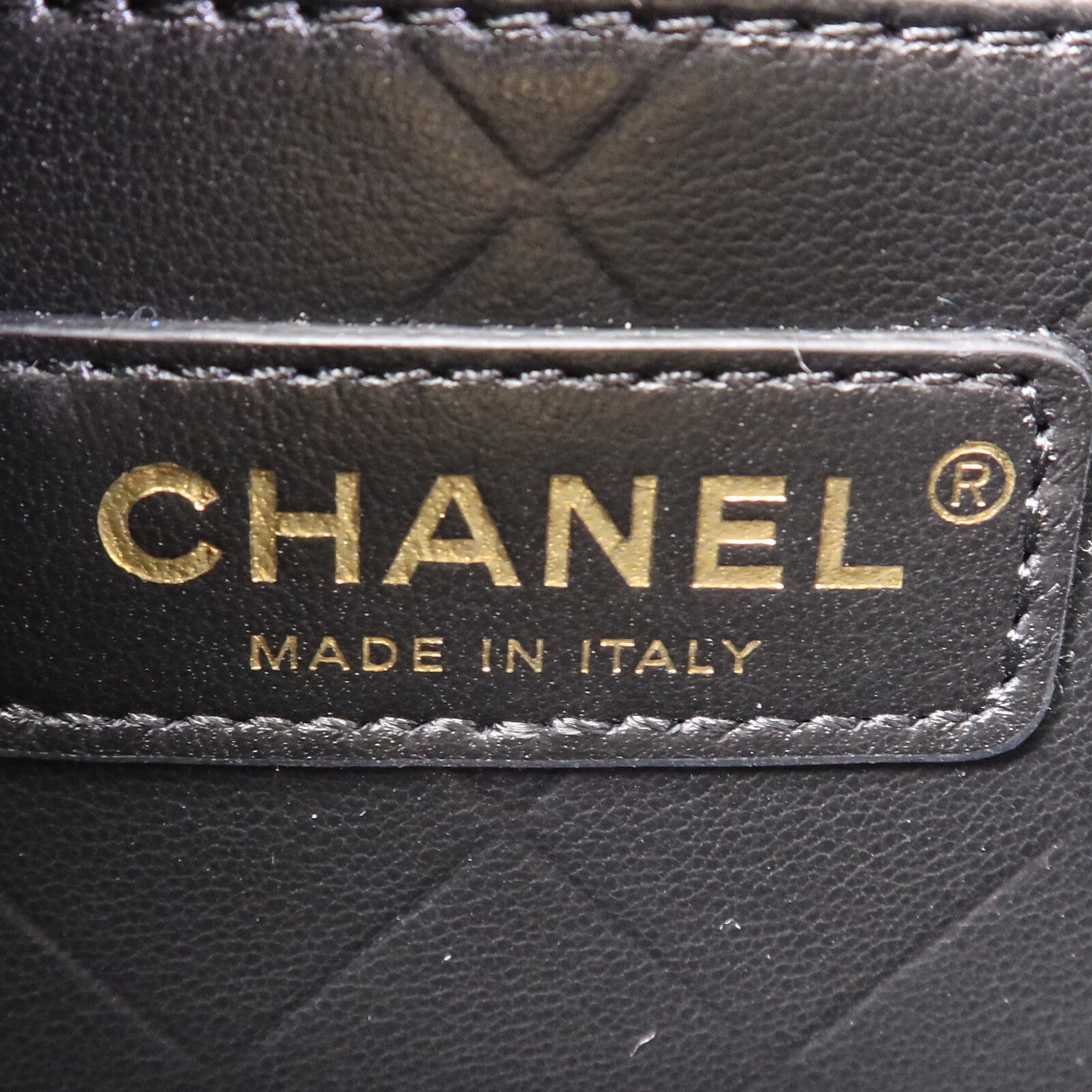 CHANEL 牛皮皮革Chain Shoulder Bag金扣鏈帶肩背袋