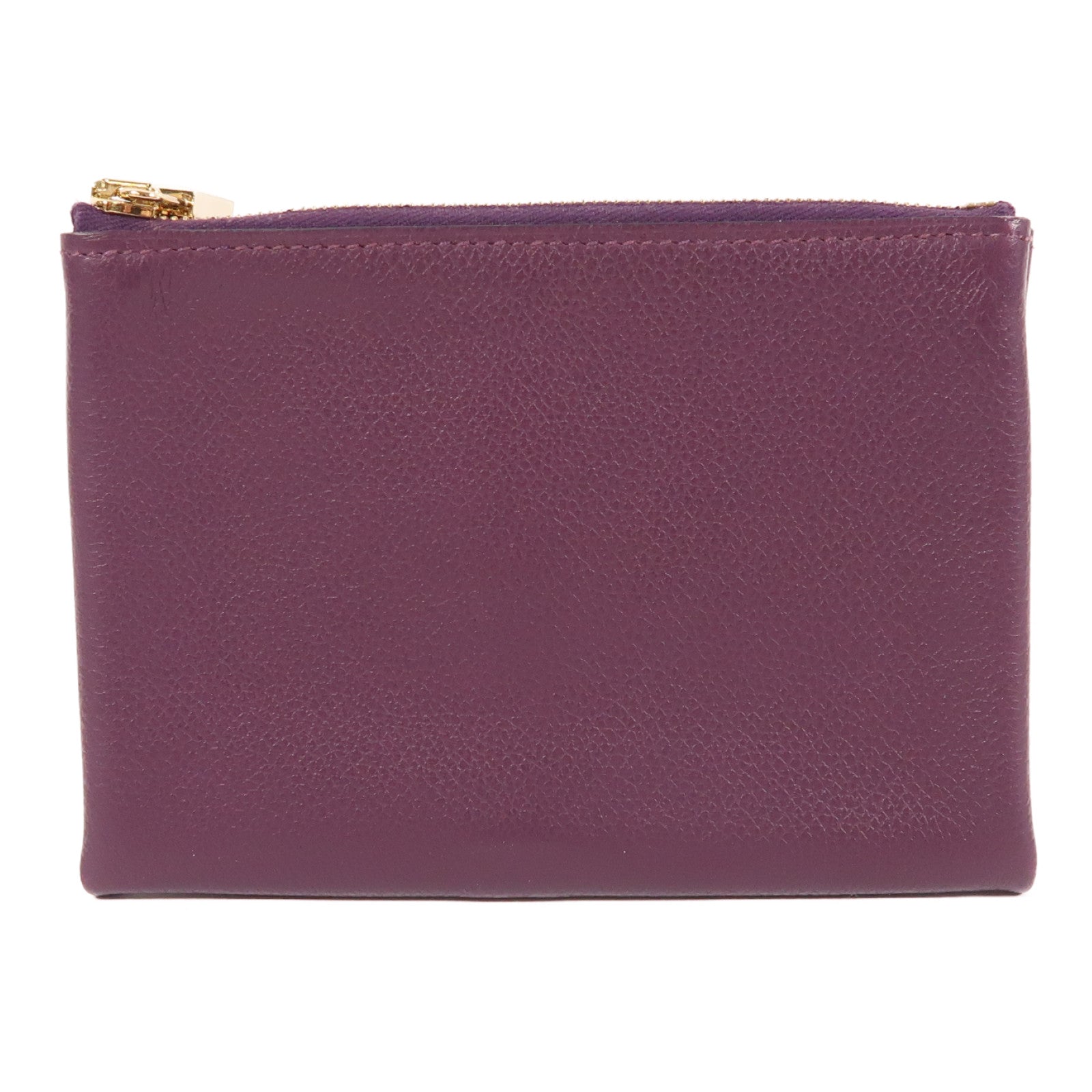HERMES Evercolor皮革Trousse Atout金扣零錢包