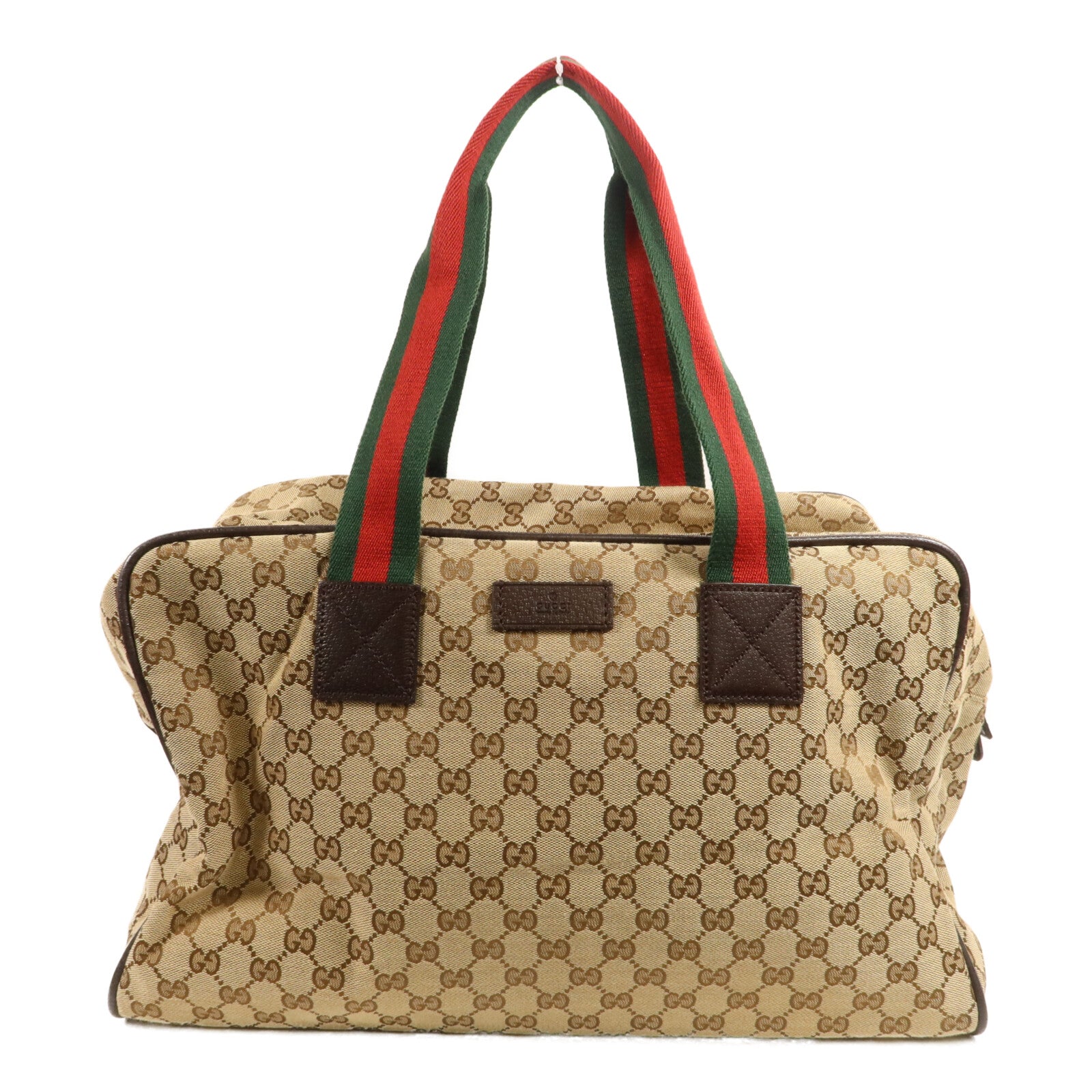 GUCCI 帆布Boston Bag手挽袋