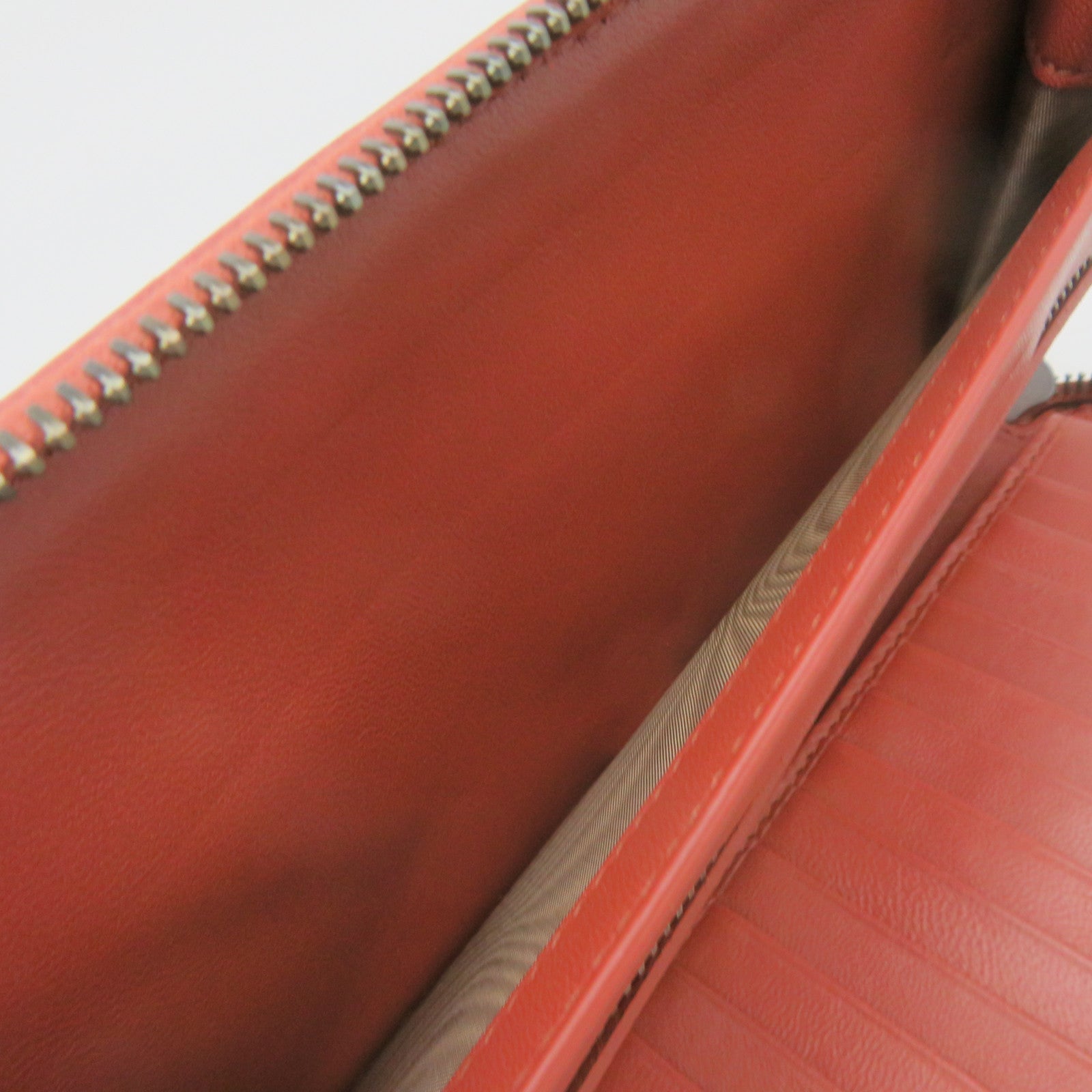 BOTTEGA VENETA Textured Leather Zipper Long Wallet Zipper Long Wallet Brown