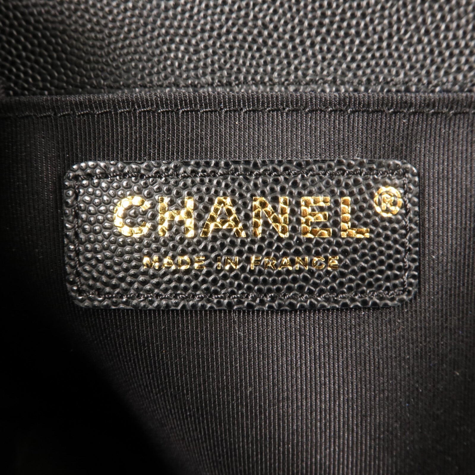 CHANEL 牛皮皮革Boy 25鏈帶肩背袋
