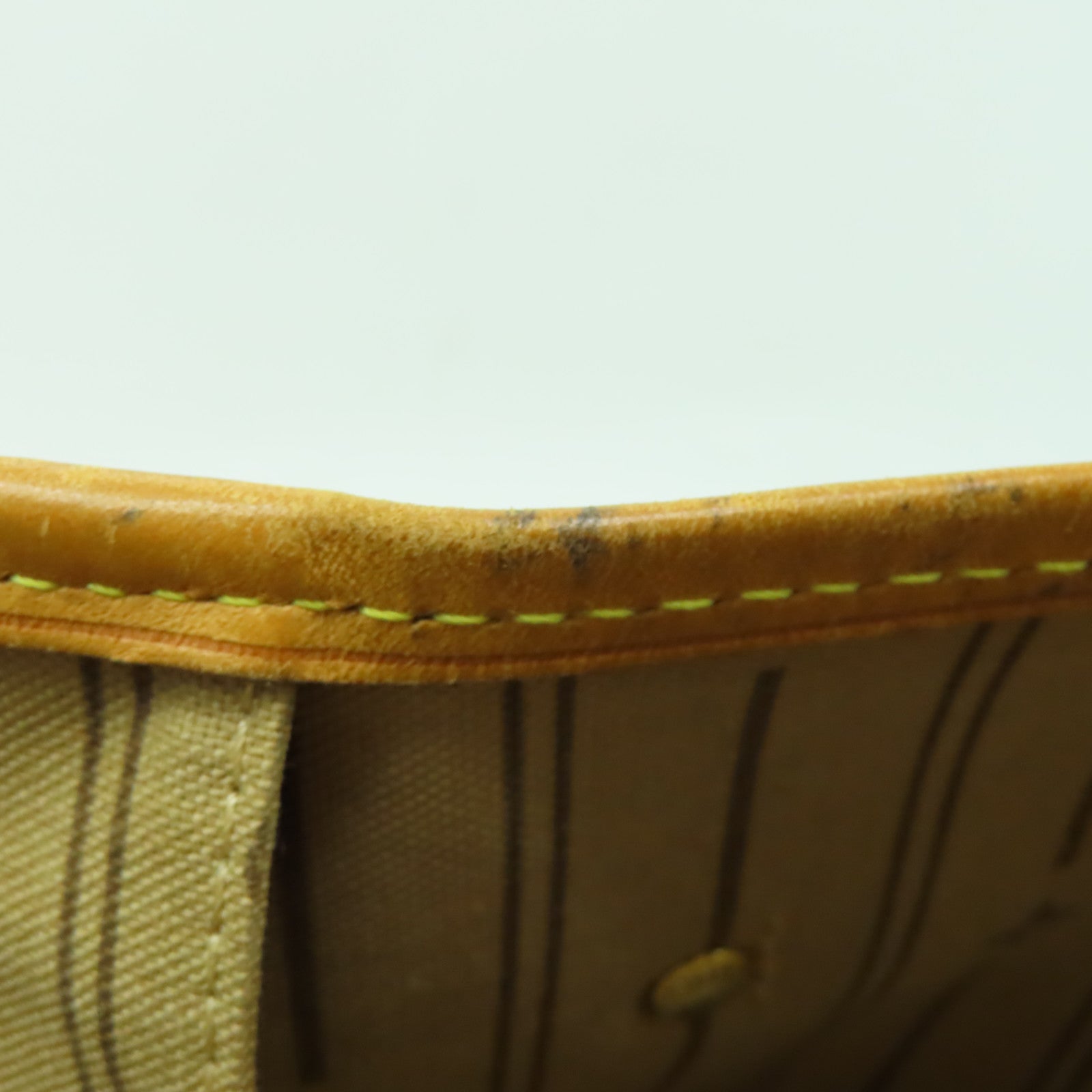 LOUIS VUITTON 【激減優惠】Monogram Neverfull MM金扣手挽袋棕色