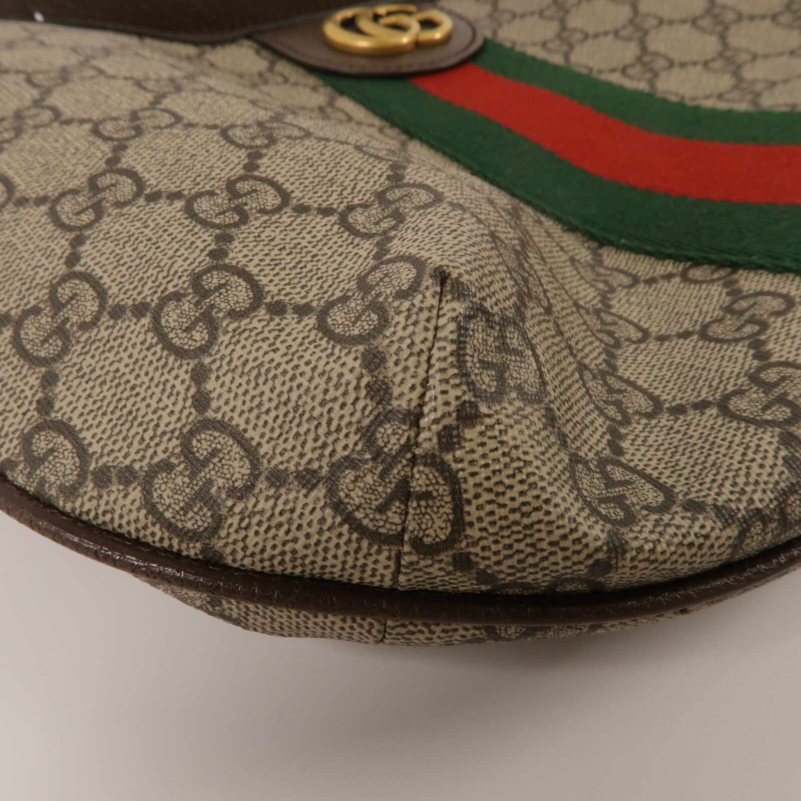 GUCCI 塗層帆布Ophidia Small Shoulder Bag肩背袋