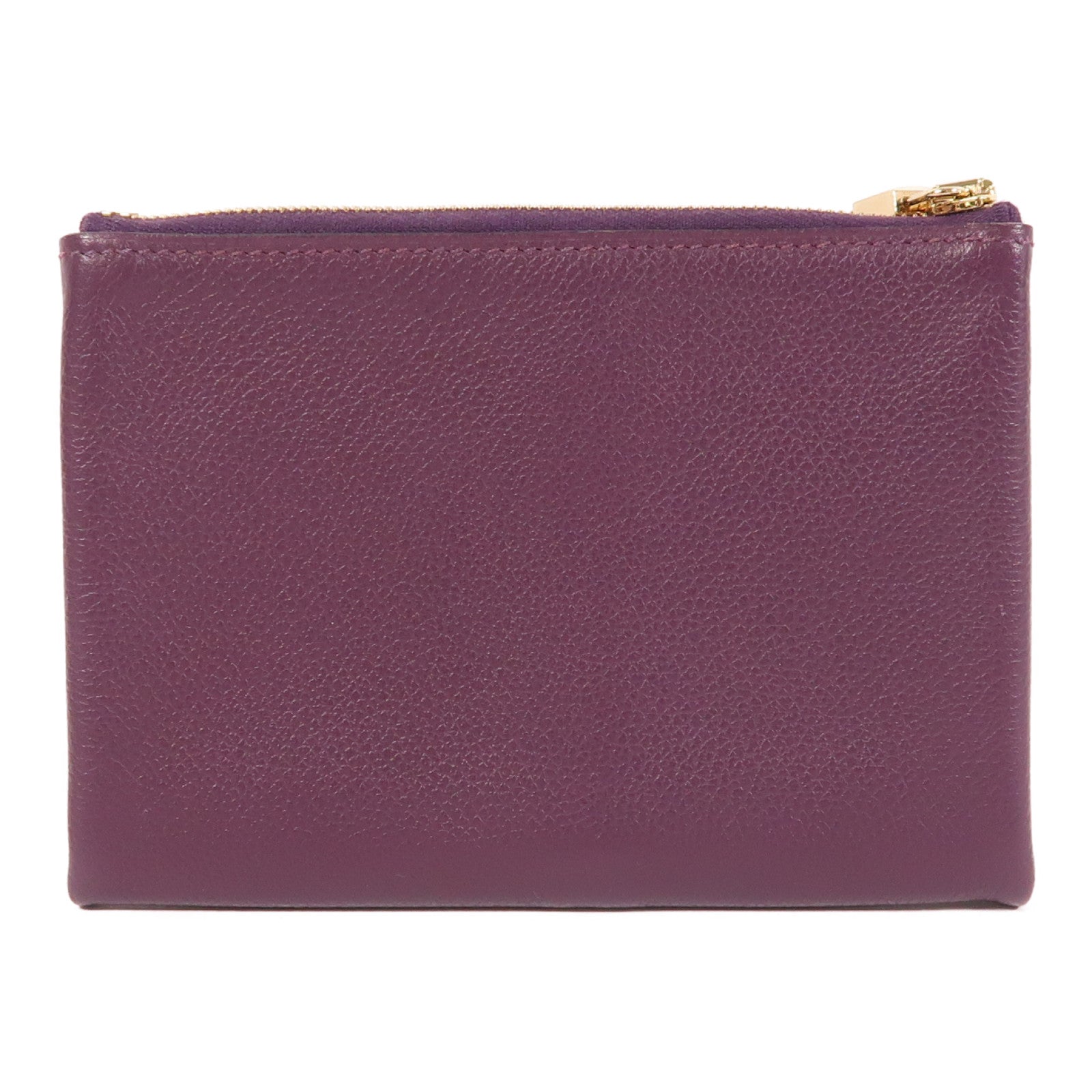 HERMES Evercolor皮革Trousse Atout金扣零錢包