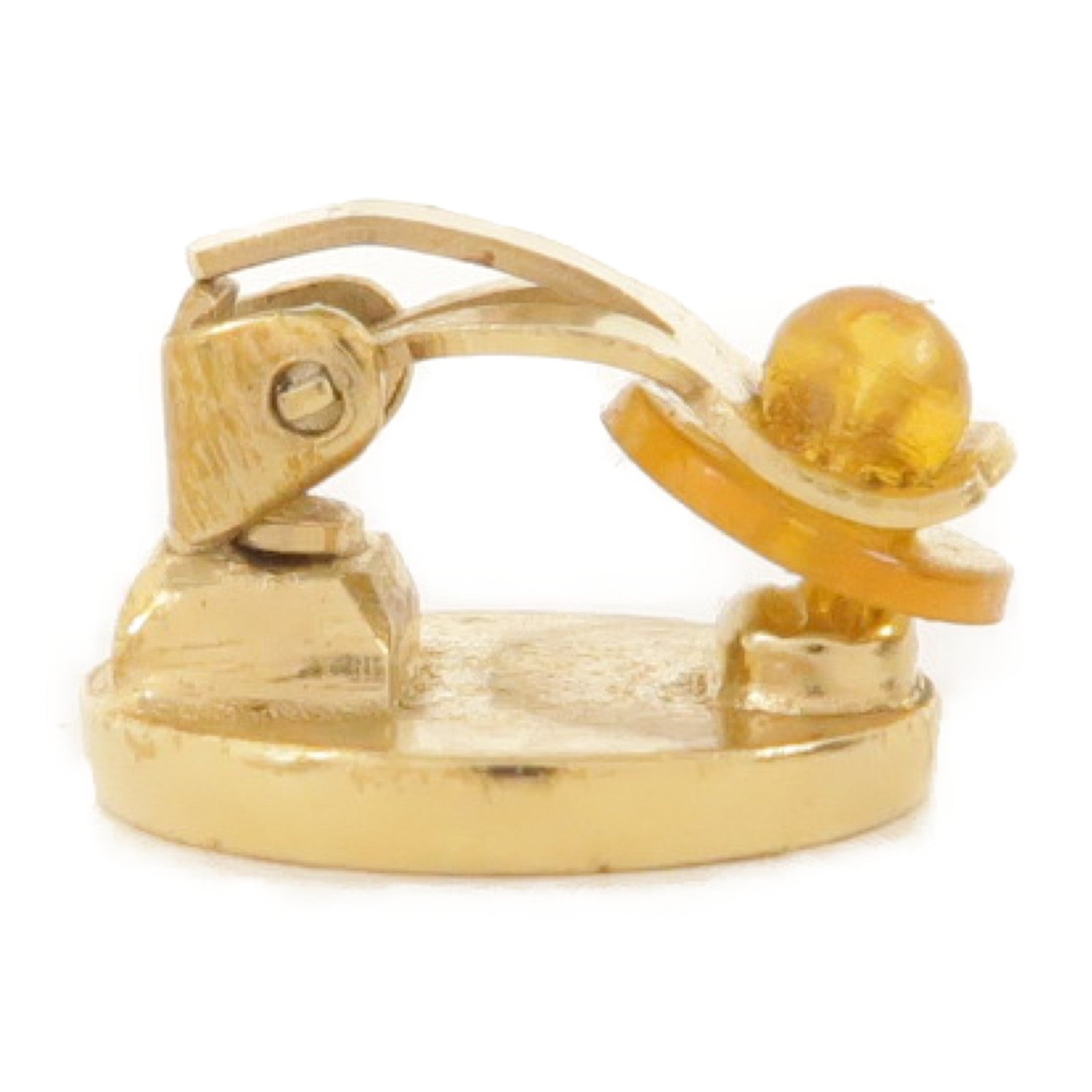 CHANEL 金屬Earrings耳環金色