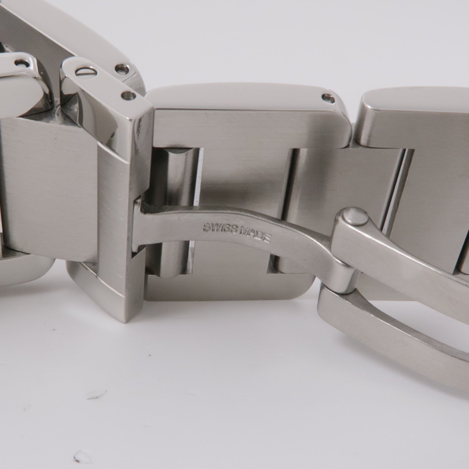 CARTIER Tank Anglaise W5310008 Automatic Watch Stainless Steel Silver