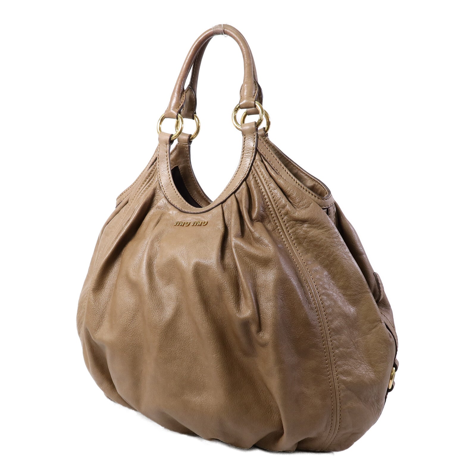 Miu Miu 牛皮皮革Hand Bag手挽袋