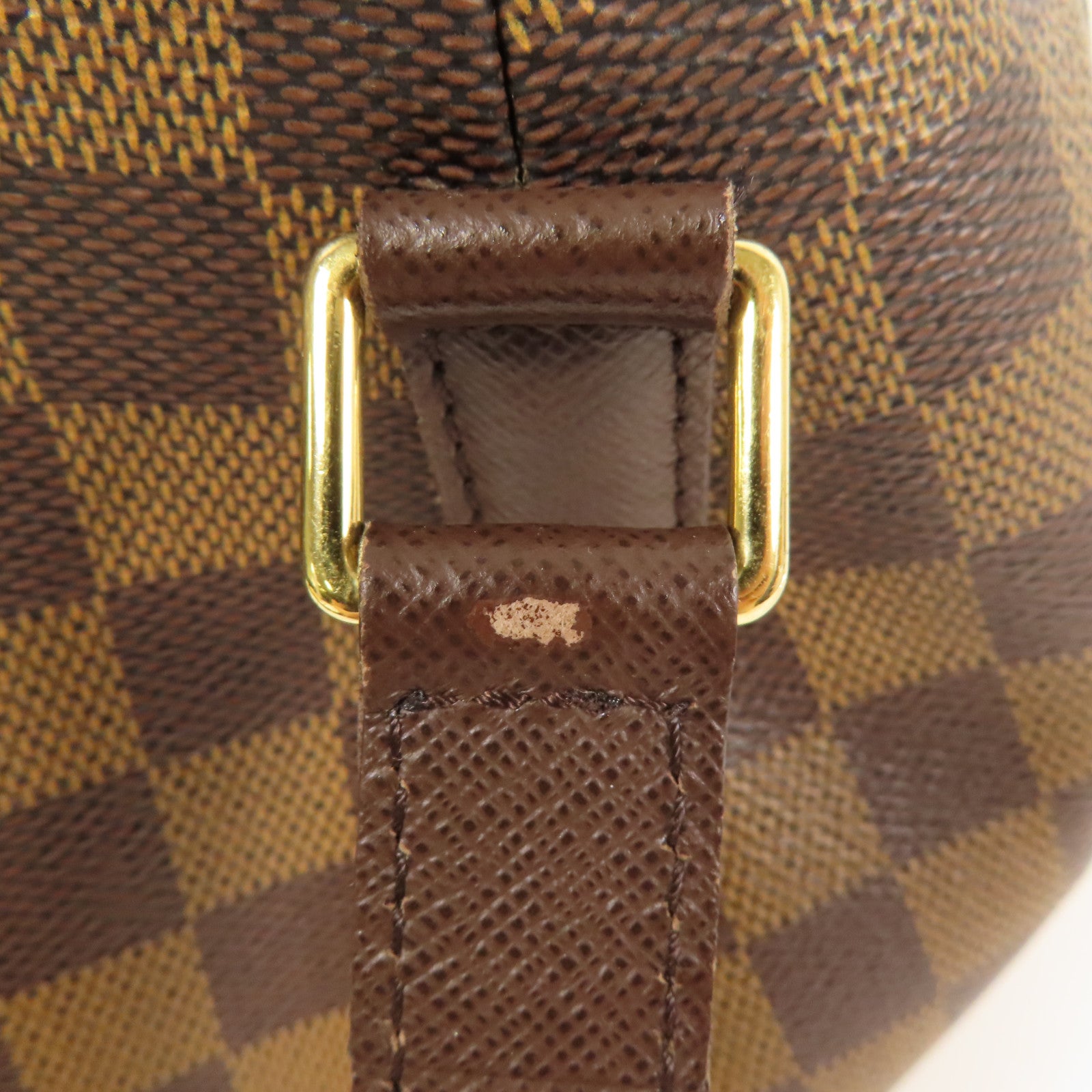 LOUIS VUITTON GHW Belem PM Hand Bag N51173 Damier Brown