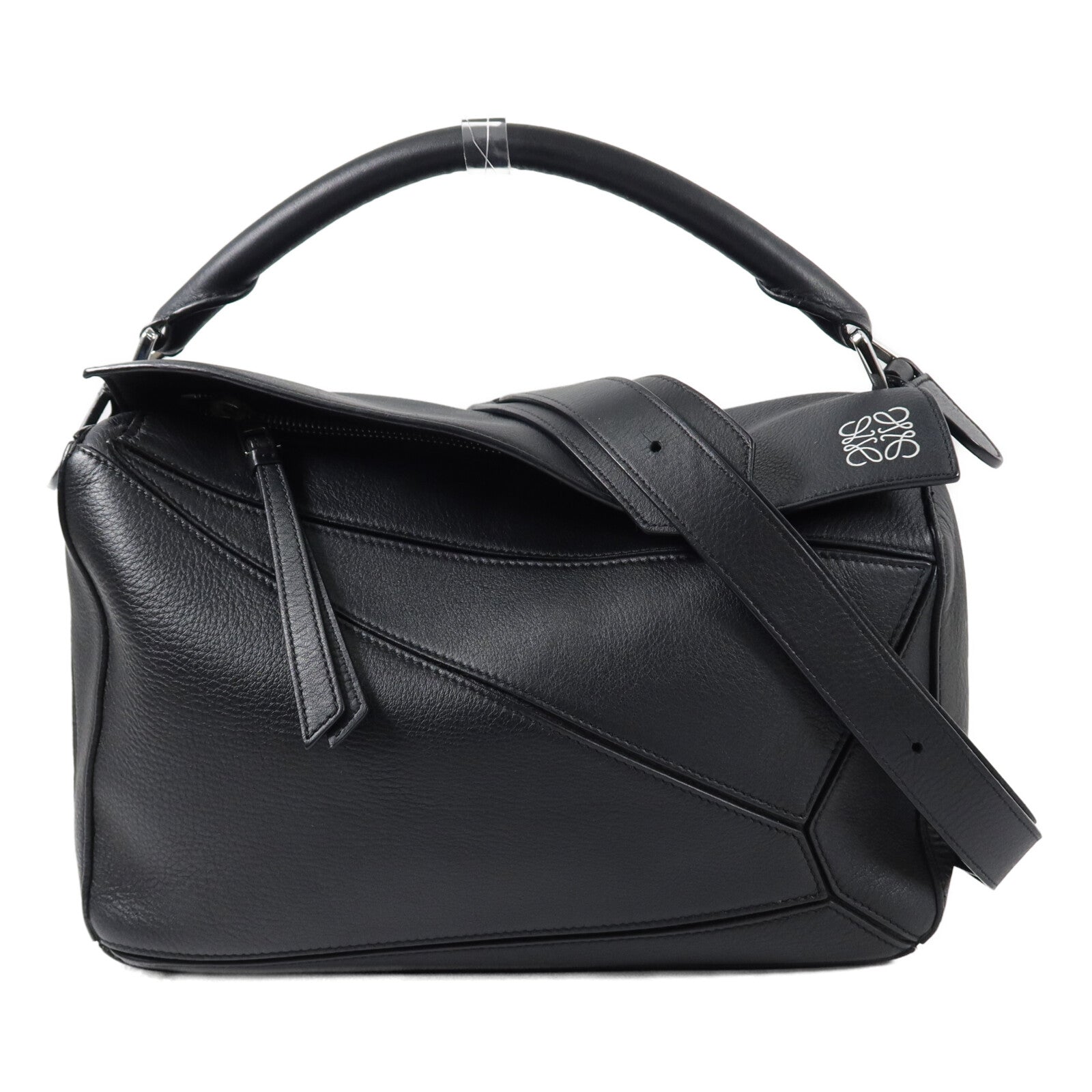 LOEWE 牛皮皮革Puzzle Medium手挽肩背兩用袋