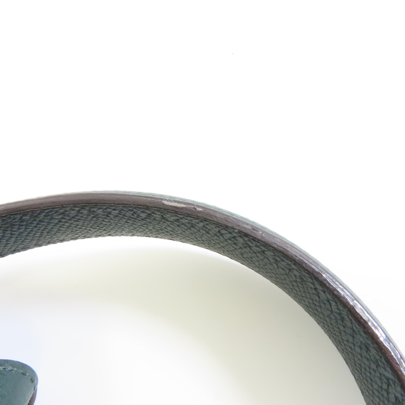 CELINE 牛皮皮革Belt Bag金扣手挽肩背兩用袋綠色