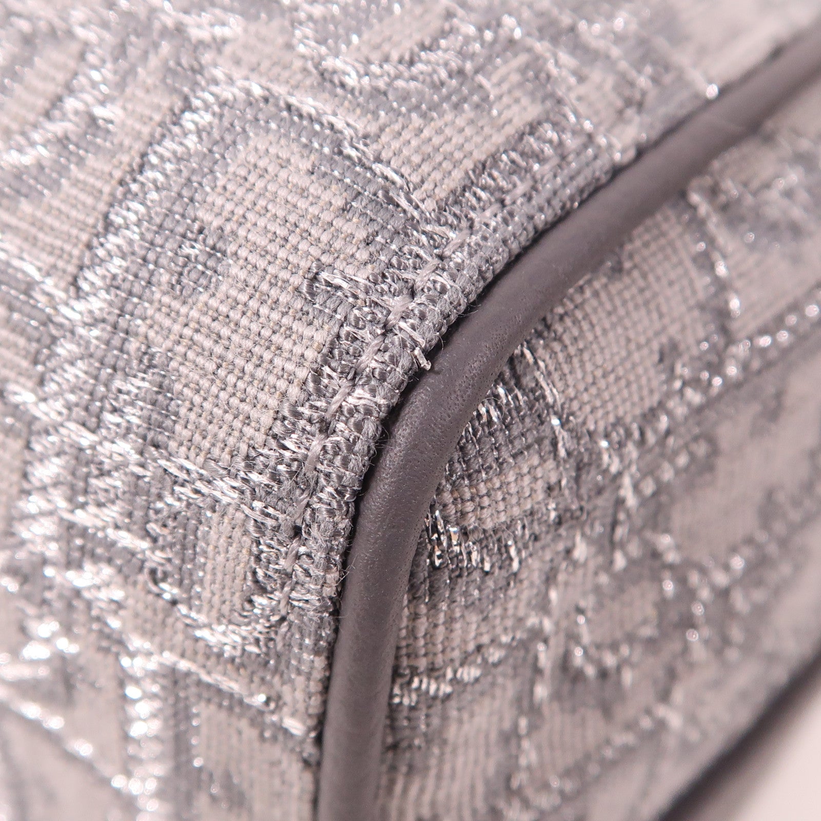 Dior 帆布Lingot 26銀扣手挽肩背兩用袋