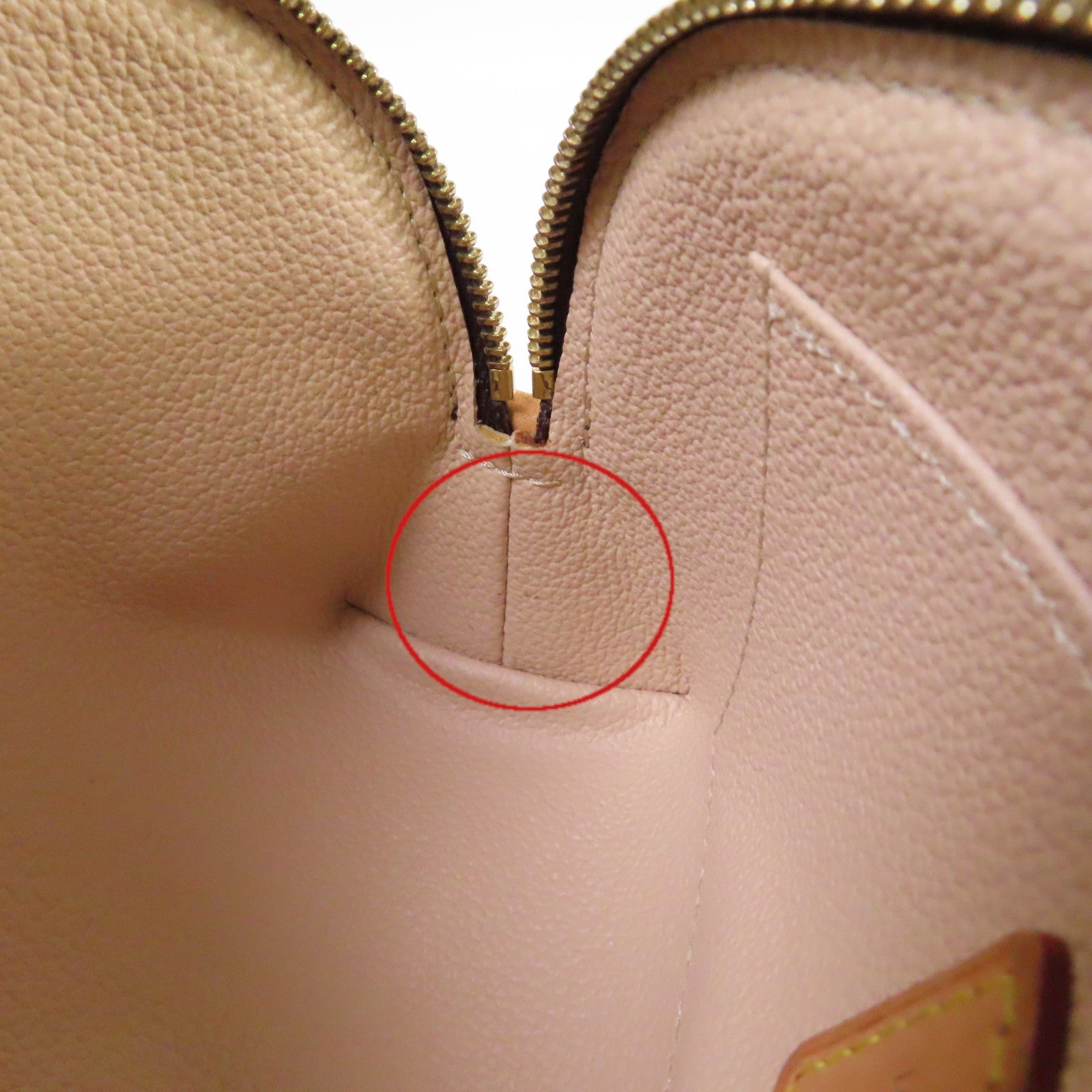 LOUIS VUITTON 【激減優惠】Monogram Cosmetic Pouch金扣化妝包啡色