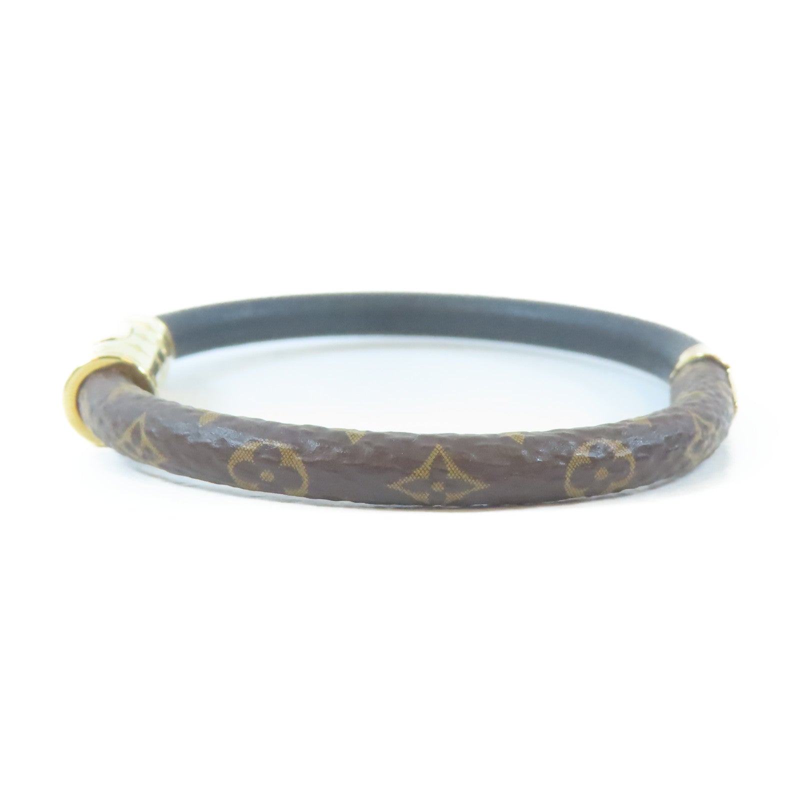 LOUIS VUITTON Monogram Daily Confidertial Bracelet手鏈啡色