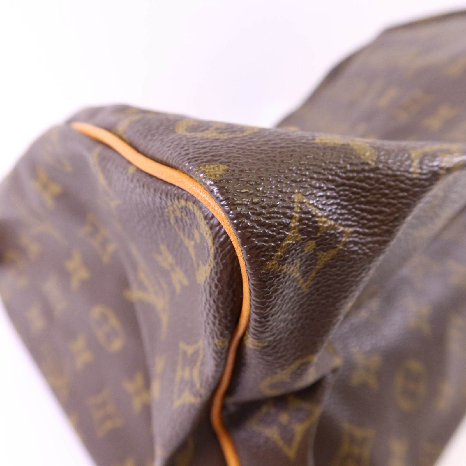 LOUIS VUITTON Monogram Speedy 35金扣手挽袋