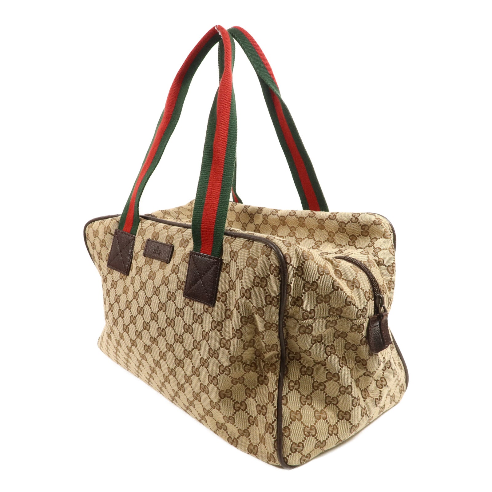 GUCCI 帆布Boston Bag手挽袋