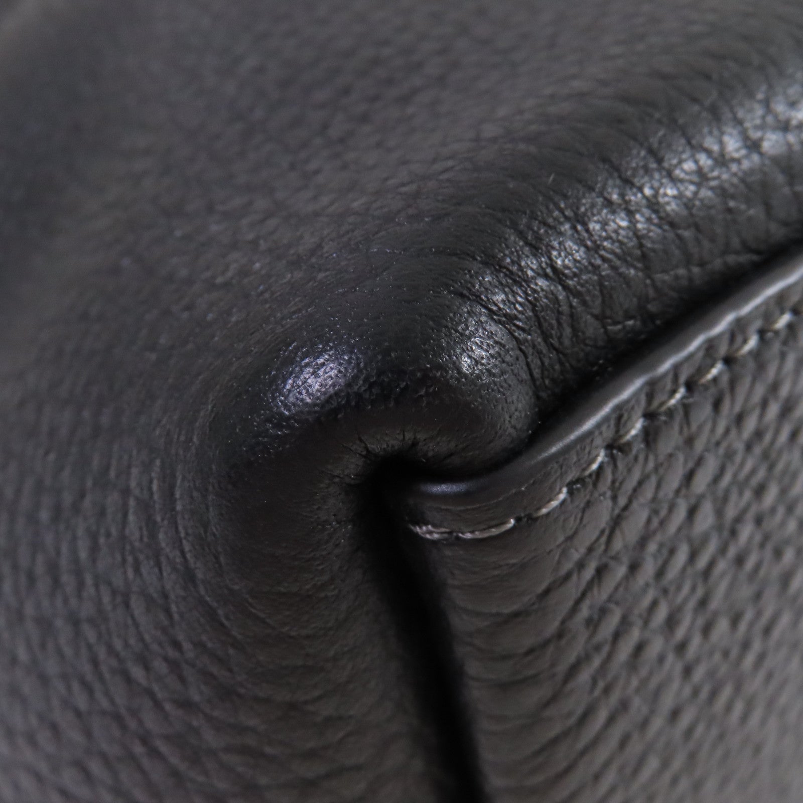 COACH 牛皮皮革2Way Shoulder Bag金扣手挽肩背兩用袋黑色
