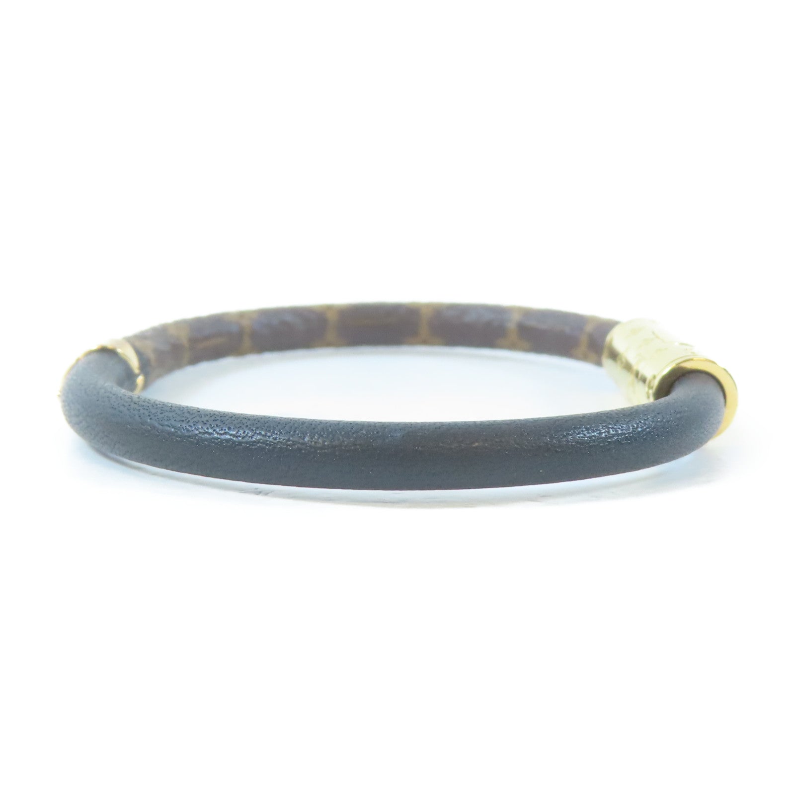 LOUIS VUITTON Monogram Daily Confidertial Bracelet手鏈啡色