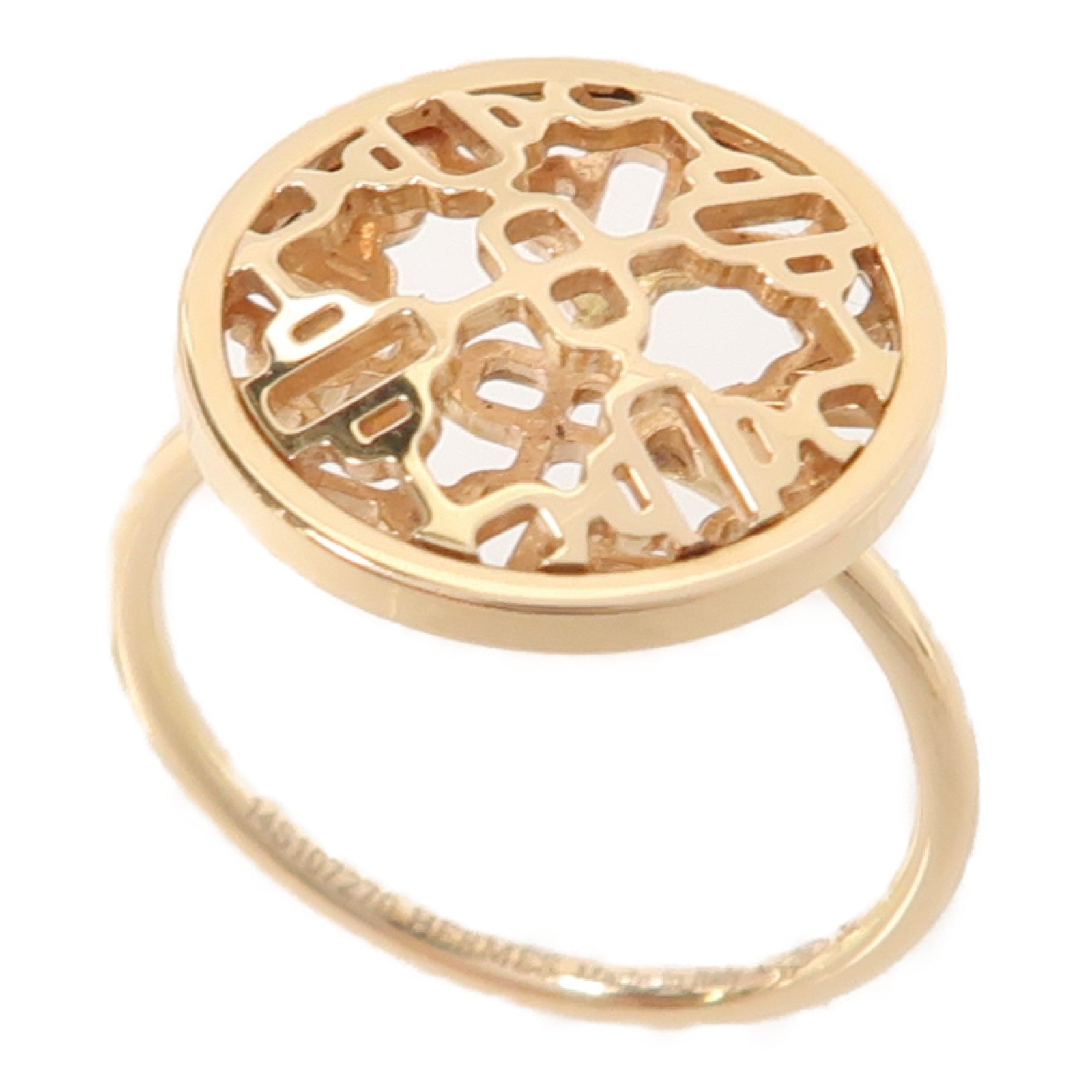 HERMES 【激減優惠】18K玫瑰金Chaine D'Ancre Passerelle Ring戒指US#5.75