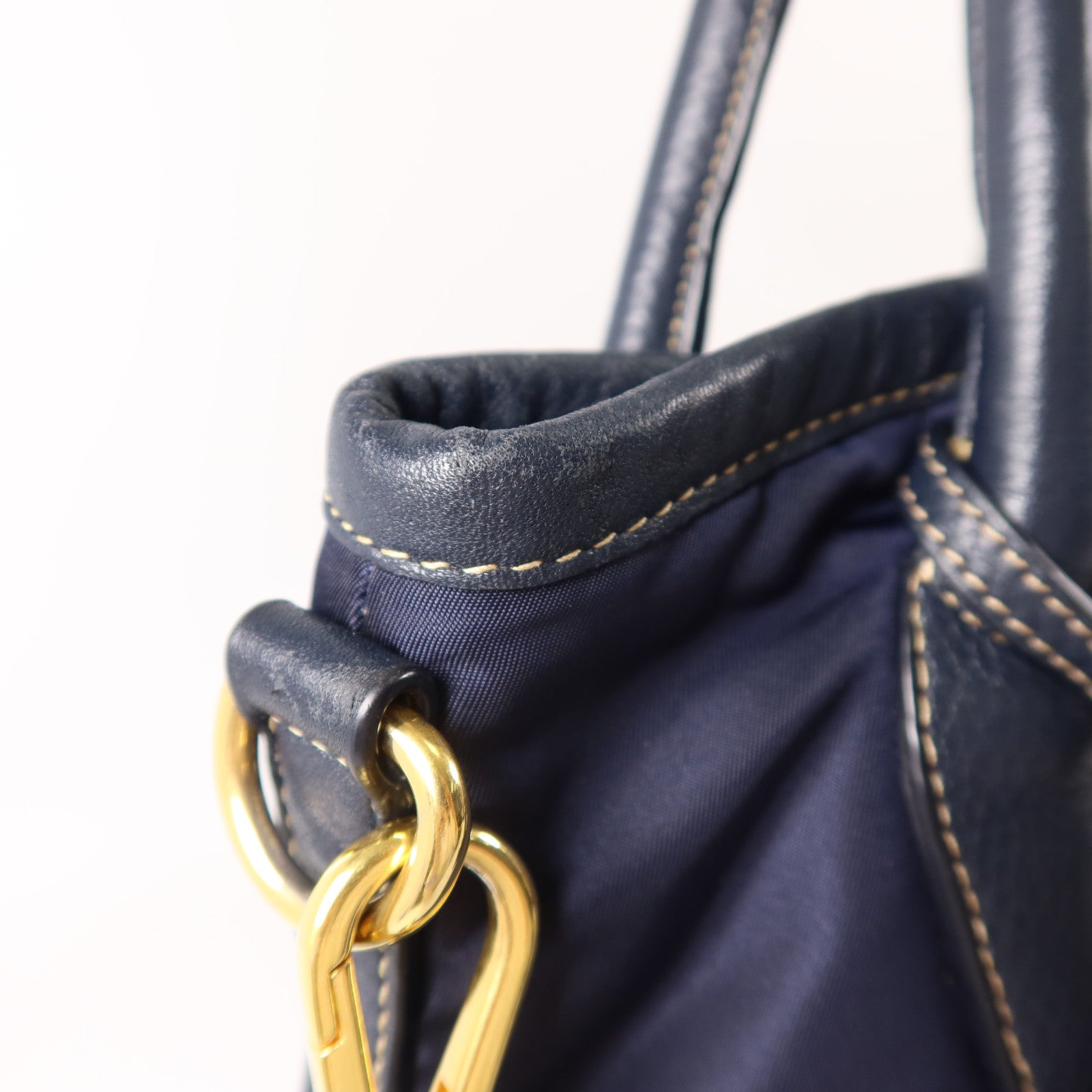 PRADA 尼龍2Way shoulder Bag手挽肩背兩用袋