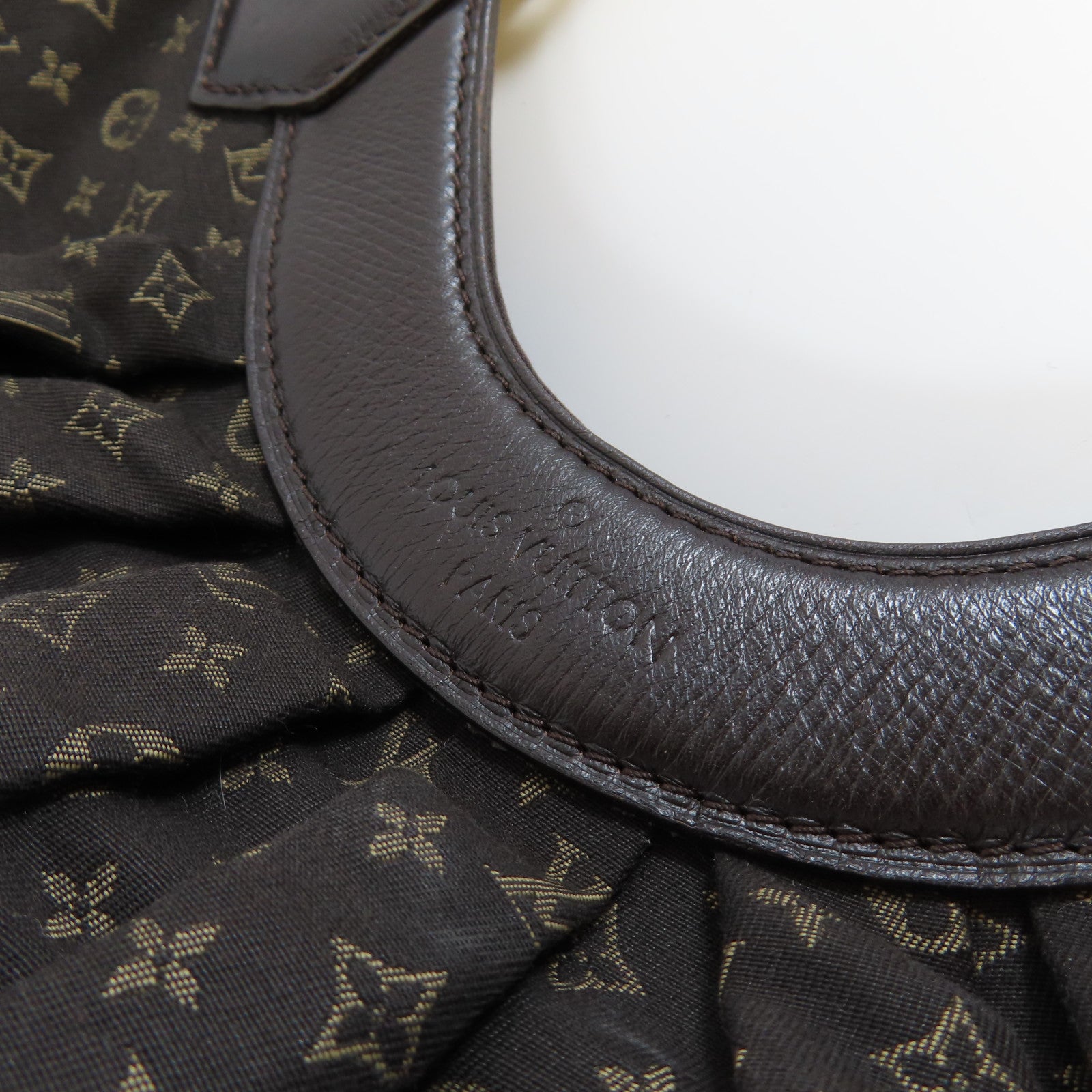 LOUIS VUITTON Monogram Idylle Fantaisie金扣肩背袋棕色