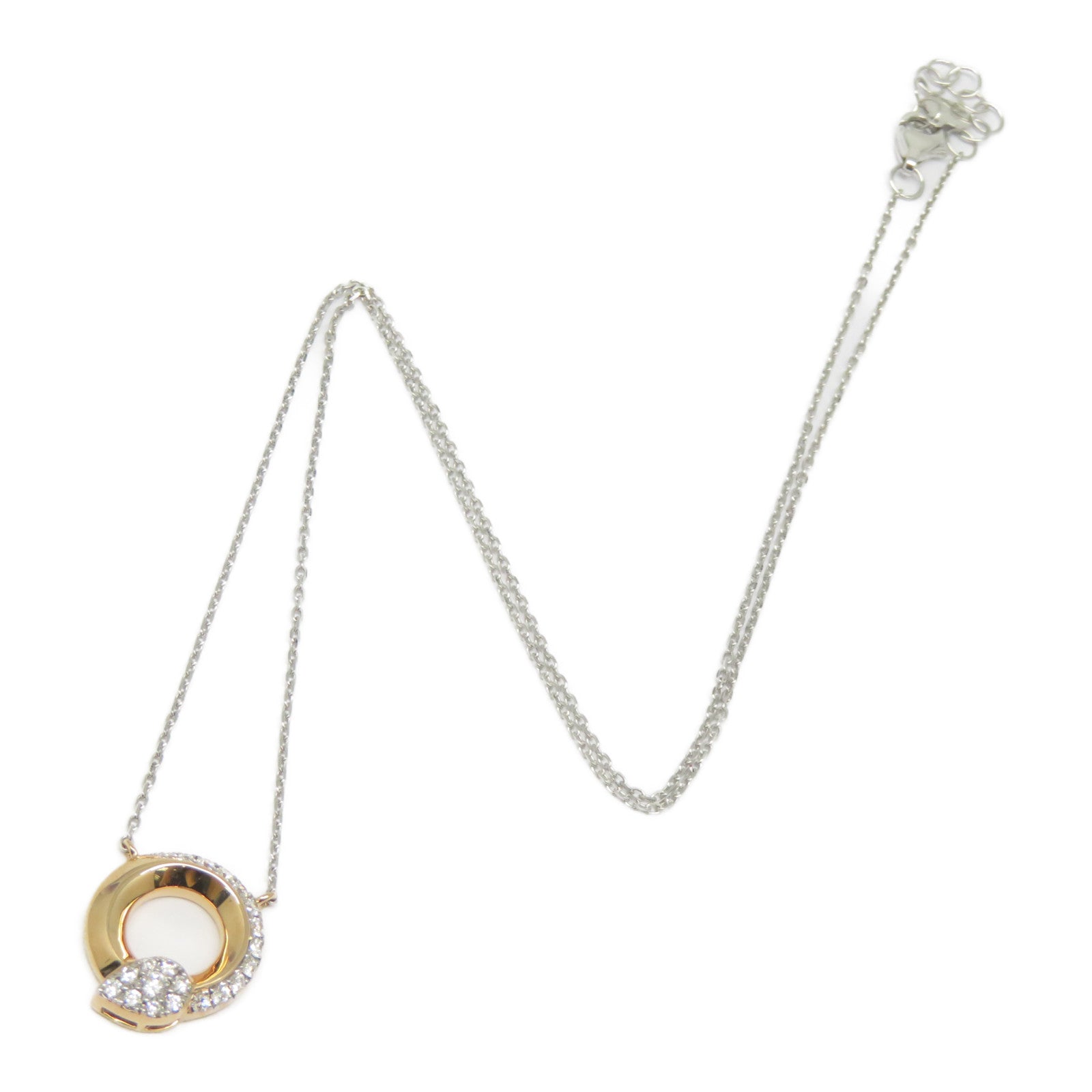 JEWELRY 【激減優惠】18K玫瑰金/白金Diamond Necklace 0.250ct鑽石項鍊