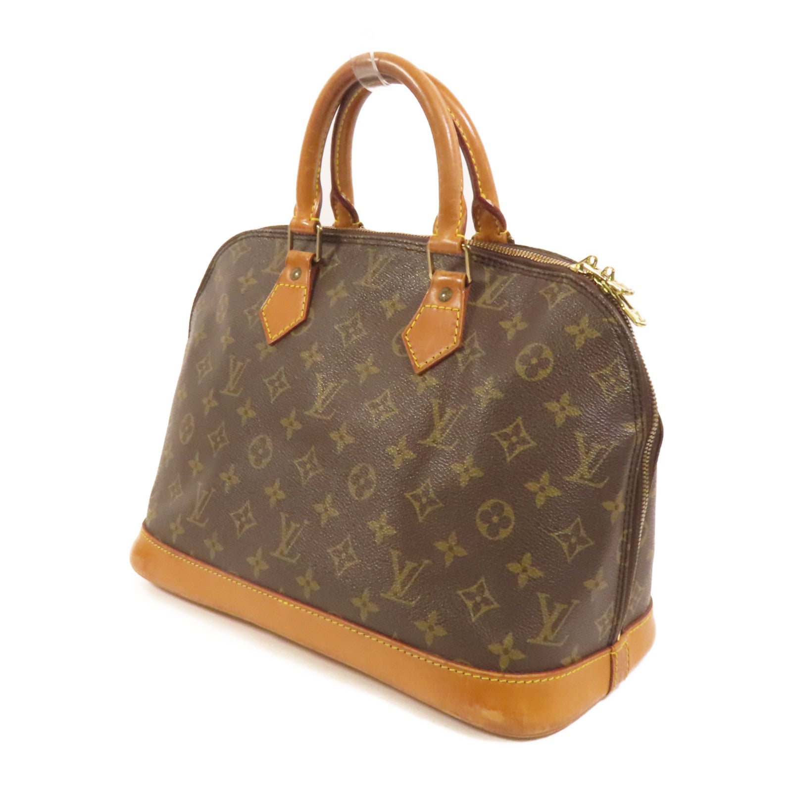 LOUIS VUITTON Monogram Alma PM金扣手挽袋