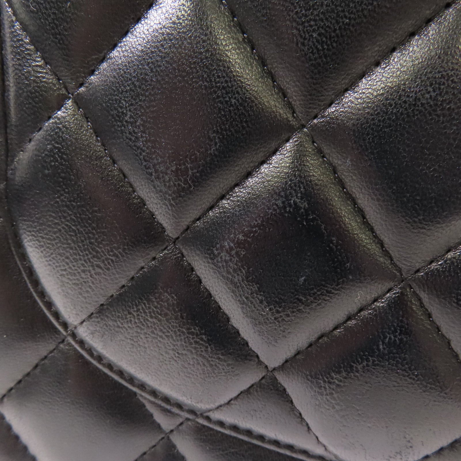 CHANEL 羊皮皮革Large Classic金扣鏈帶肩背袋
