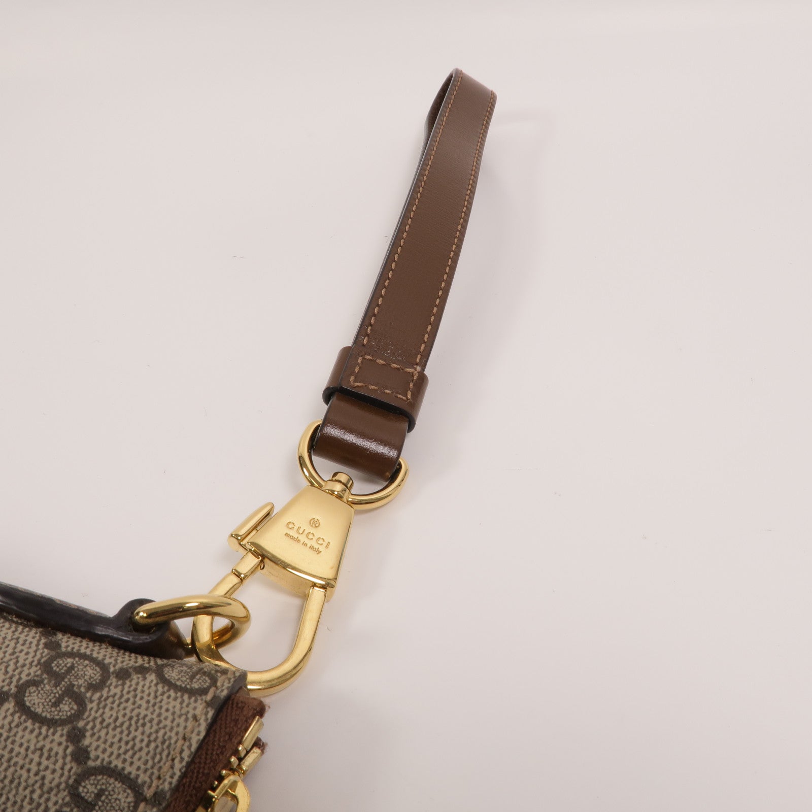 GUCCI 塗層帆布Interlocking G Messenger手挽肩背兩用袋