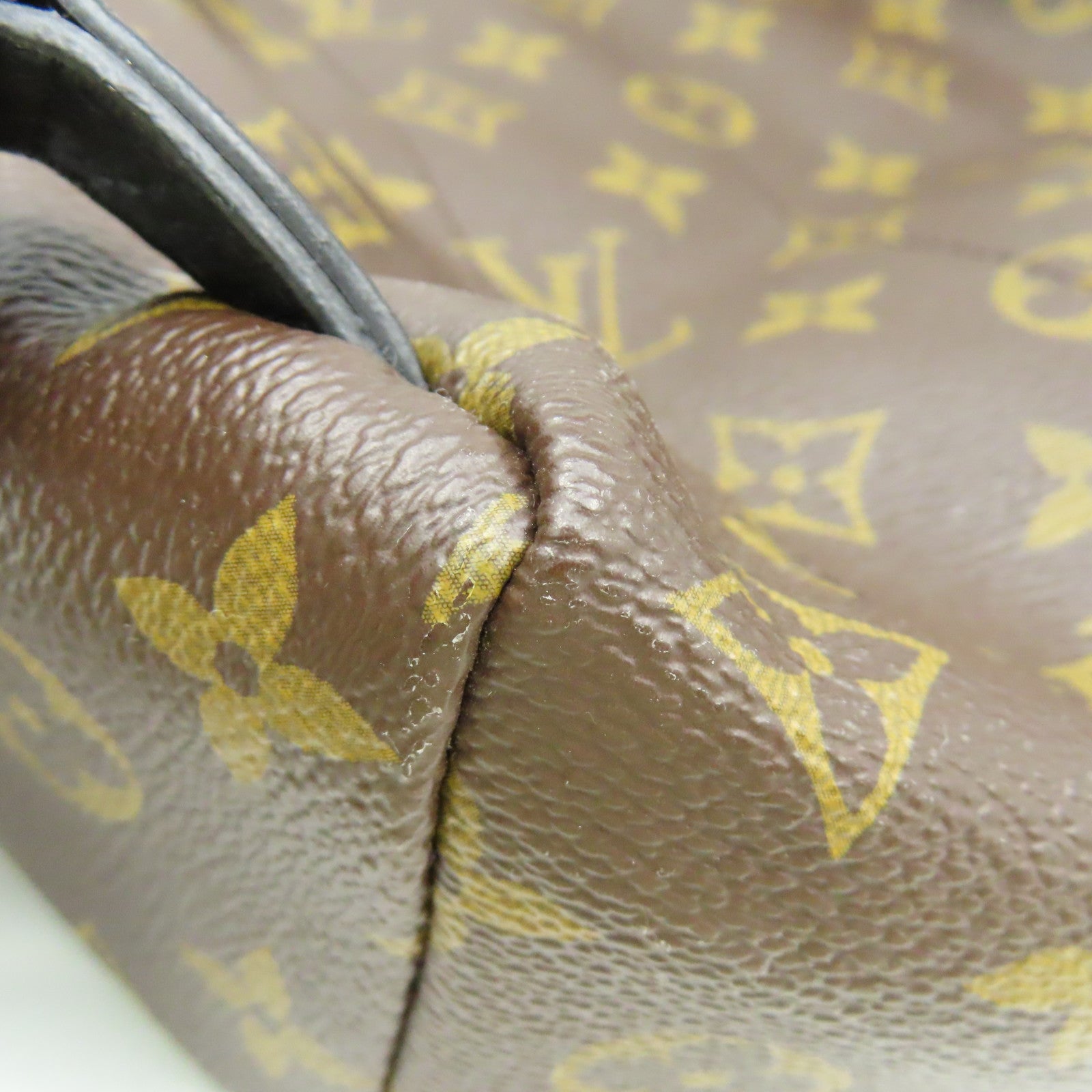 LOUIS VUITTON 【激減優惠】Monogram Palm Springs PM金扣背包啡色