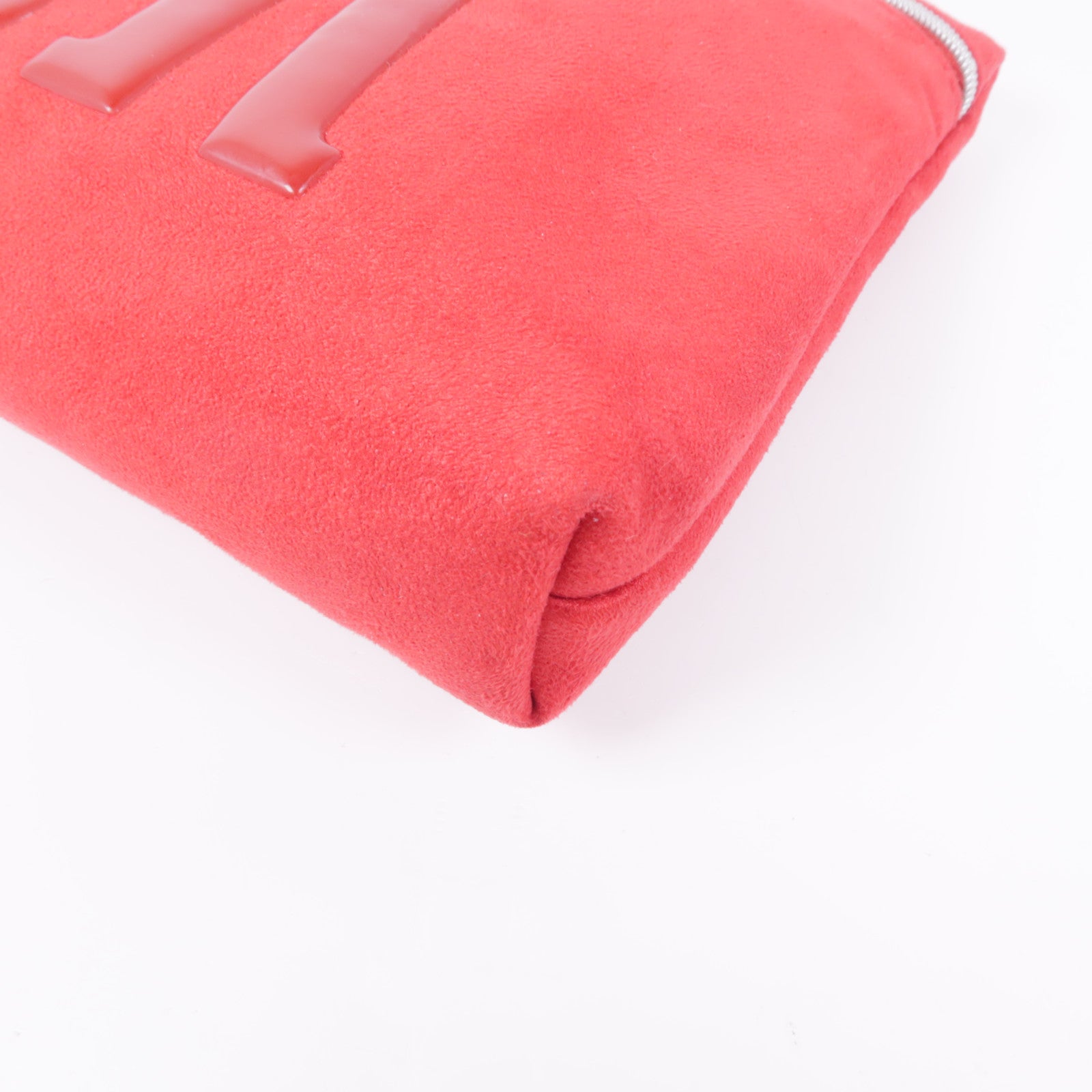Dior 麂皮皮革Clutch/Pouch銀扣手拿包