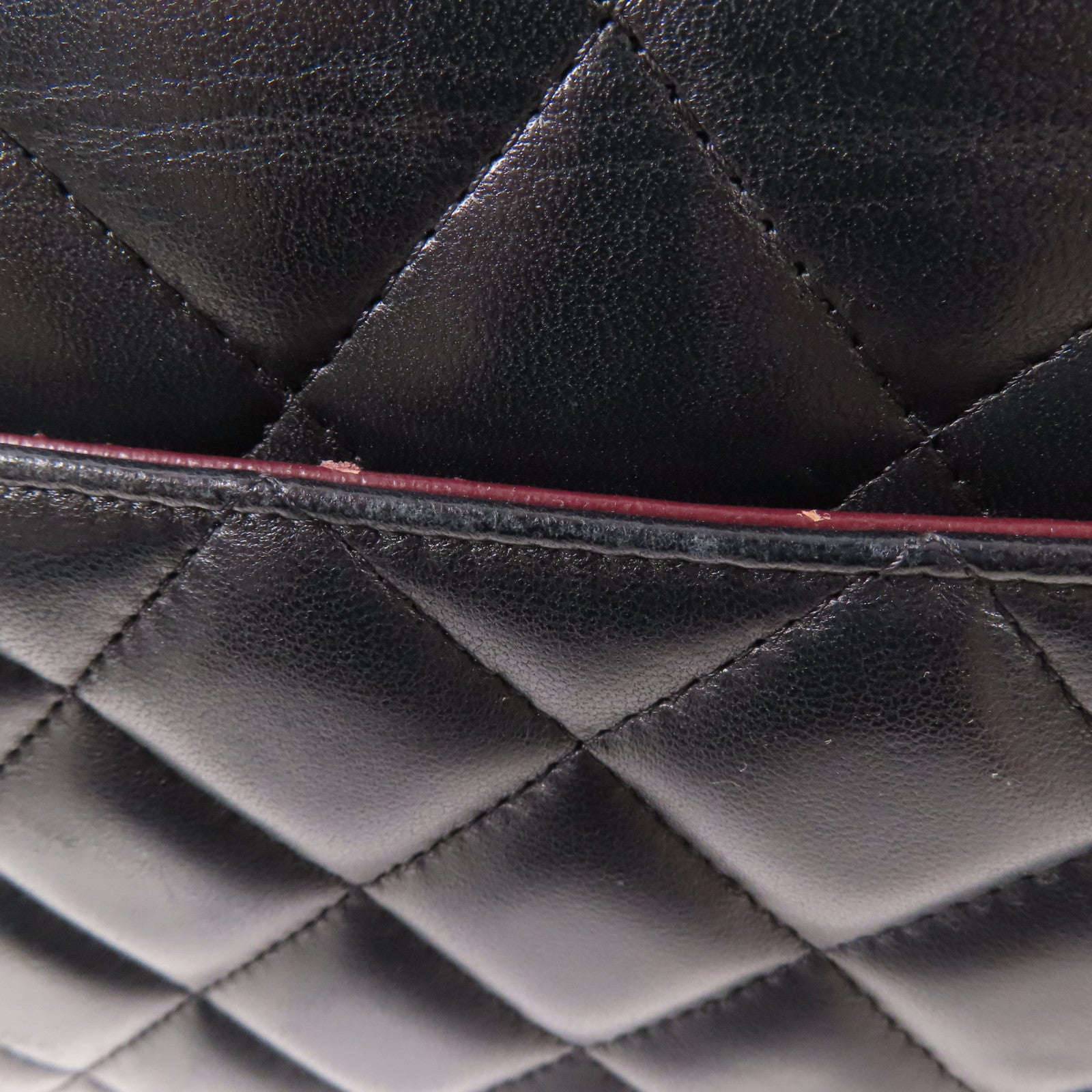 CHANEL 羊皮皮革Large Classic金扣鏈帶肩背袋