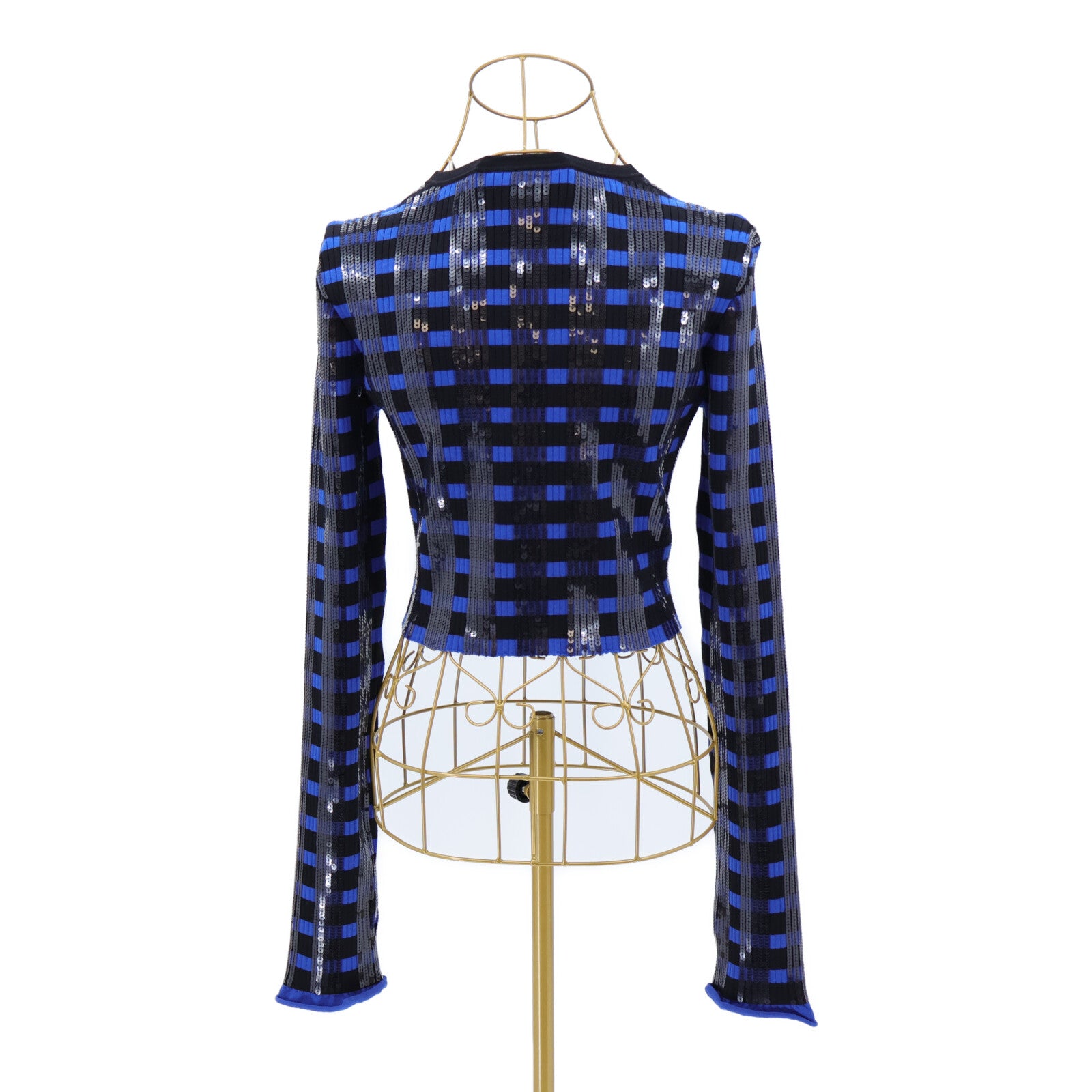 LOUIS VUITTON Sequined Striped Cardigan外套