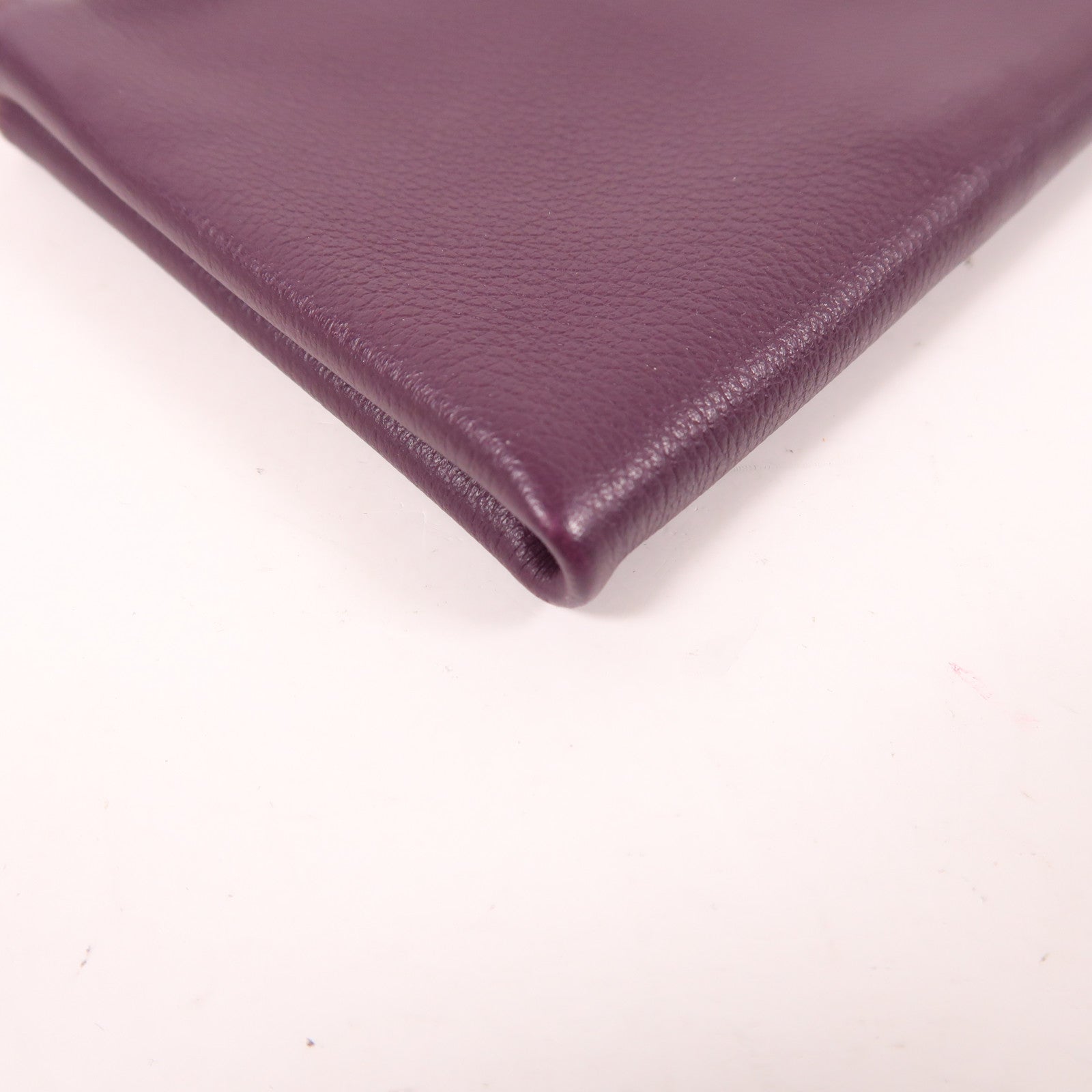 HERMES Evercolor皮革Trousse Atout金扣零錢包