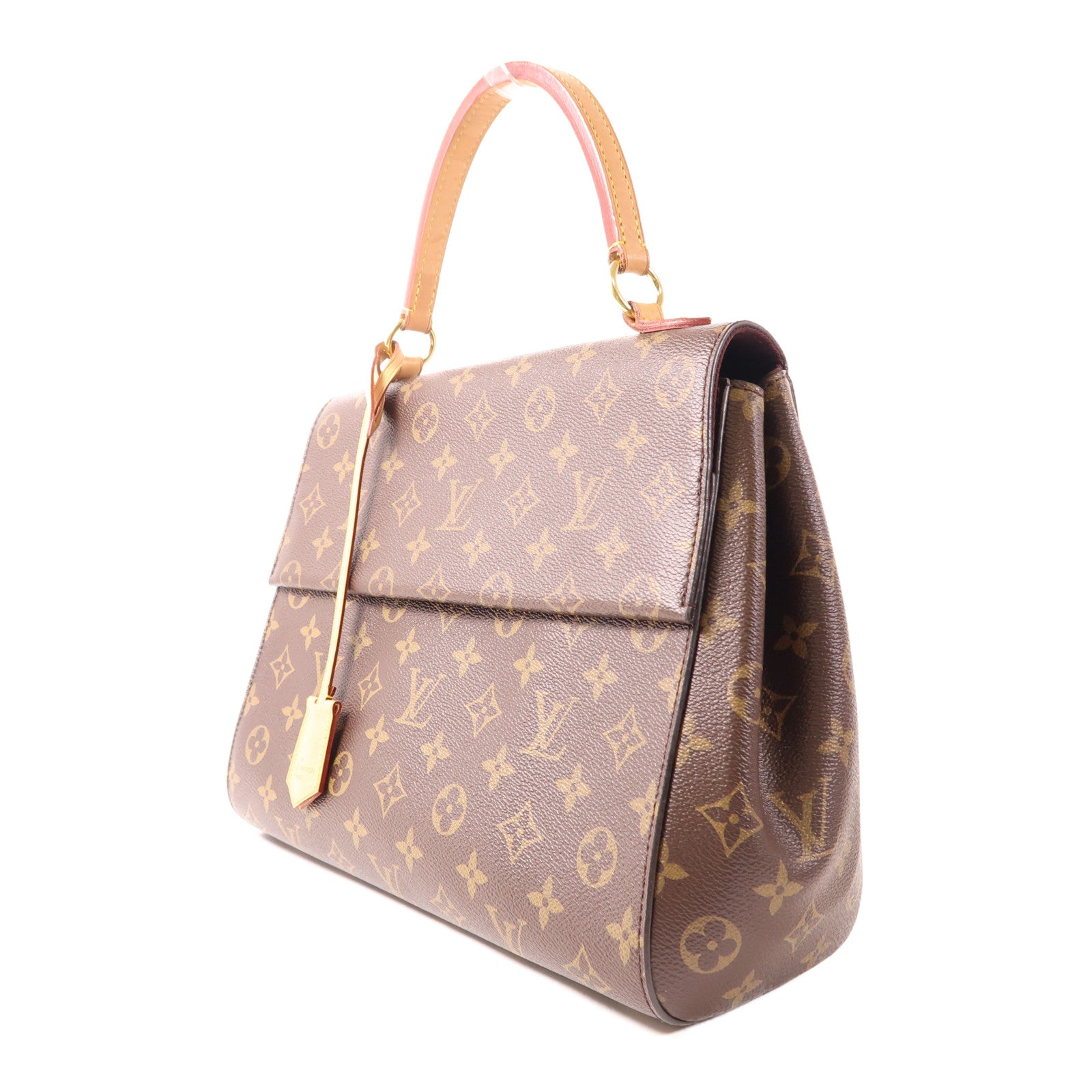 LOUIS VUITTON Monogram Cluny金扣手挽肩背兩用袋