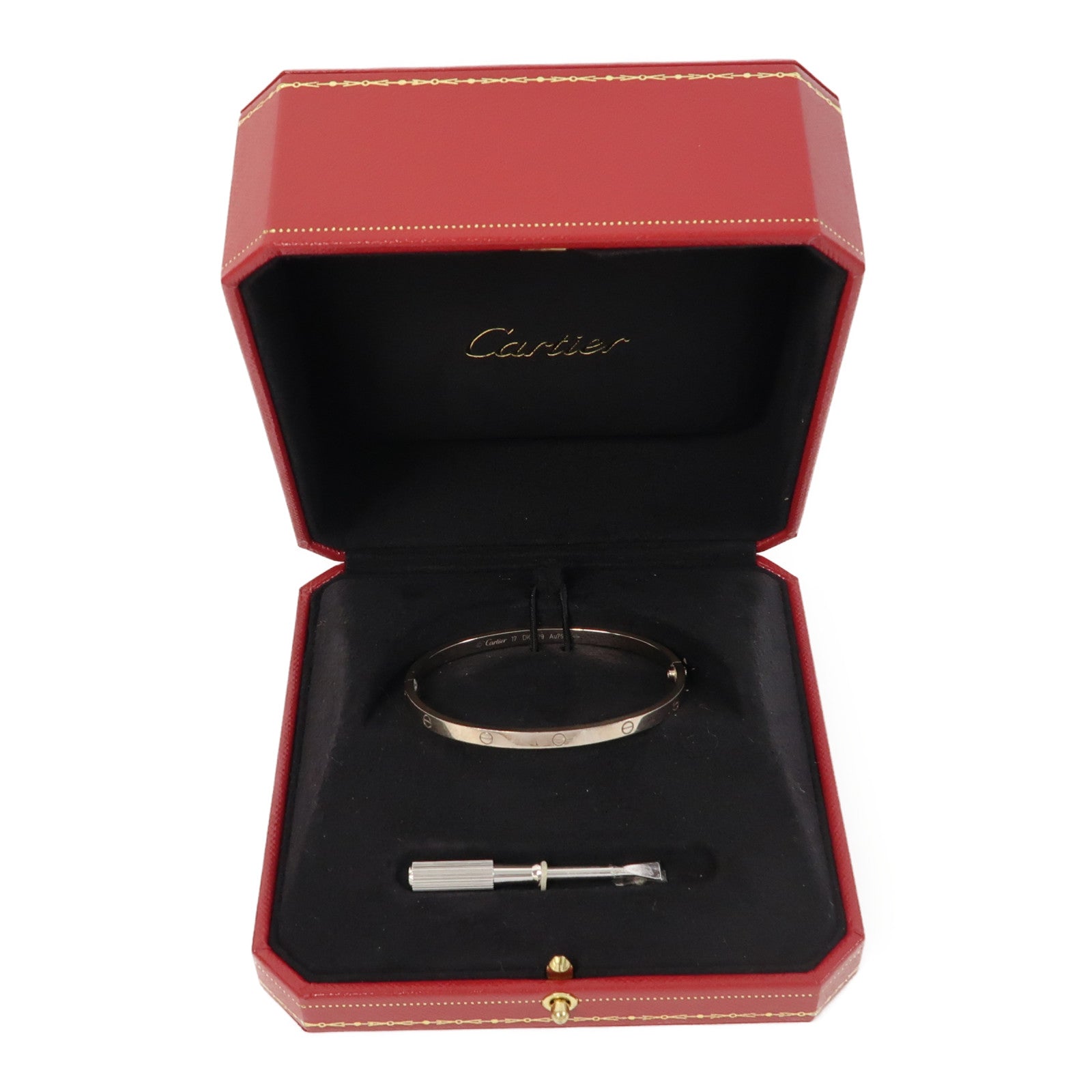 CARTIER 18K玫瑰金Mini Love Bracelet 20.5g手鐲