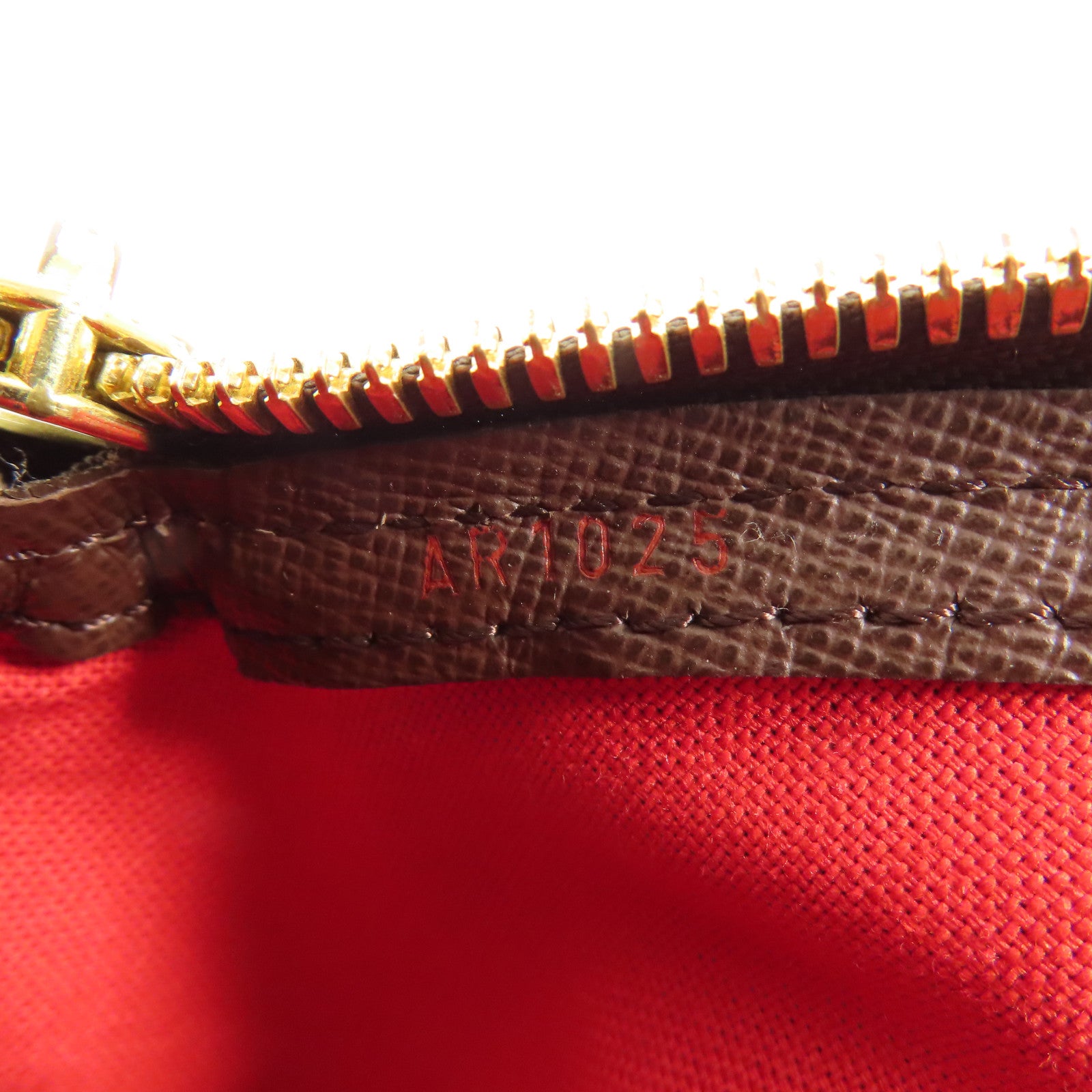 LOUIS VUITTON GHW Belem PM Hand Bag N51173 Damier Brown