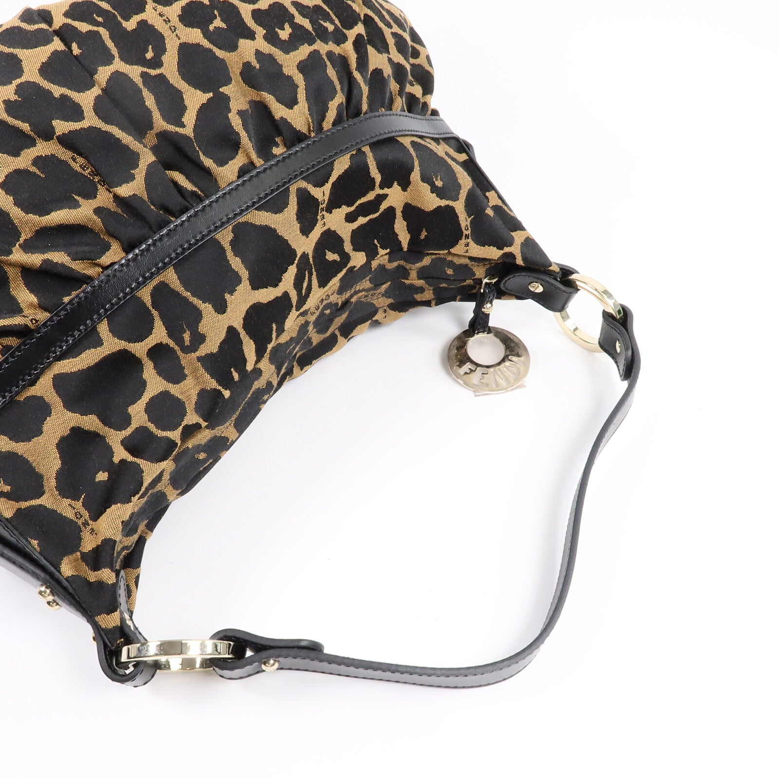 FENDI 帆布Chef Hobo肩背袋