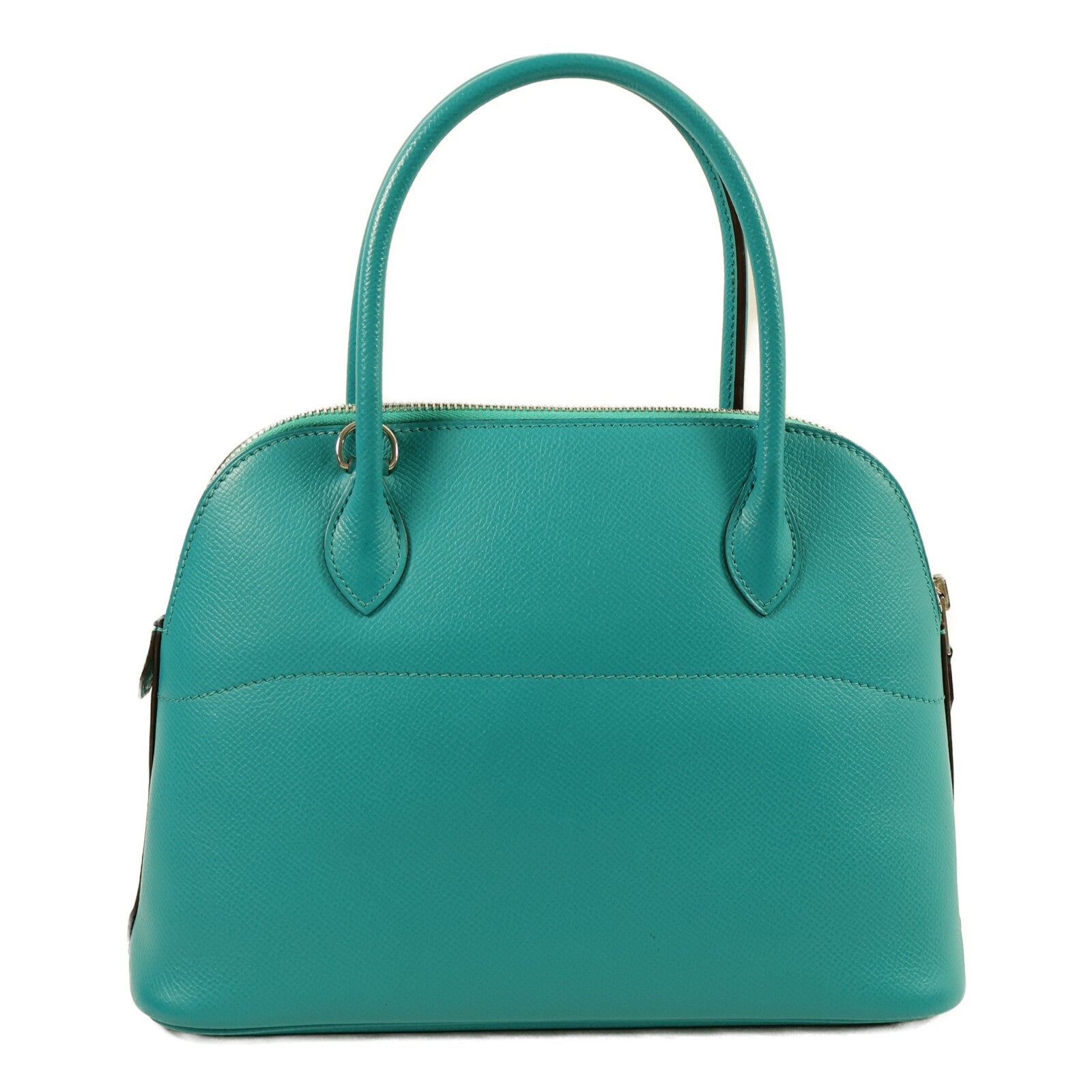 HERMES Epsom皮革Bolide 27手挽肩背兩用袋Bleu Paon