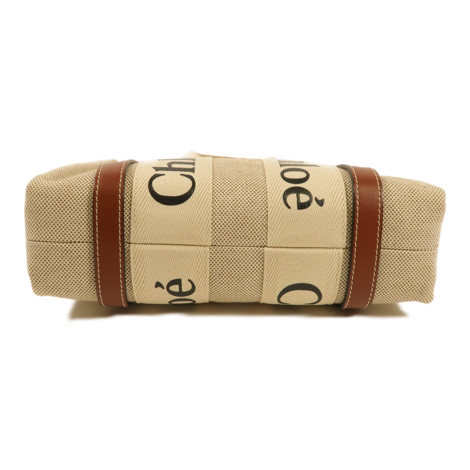 Chloe 帆布Woody Tote Bag Small手挽袋