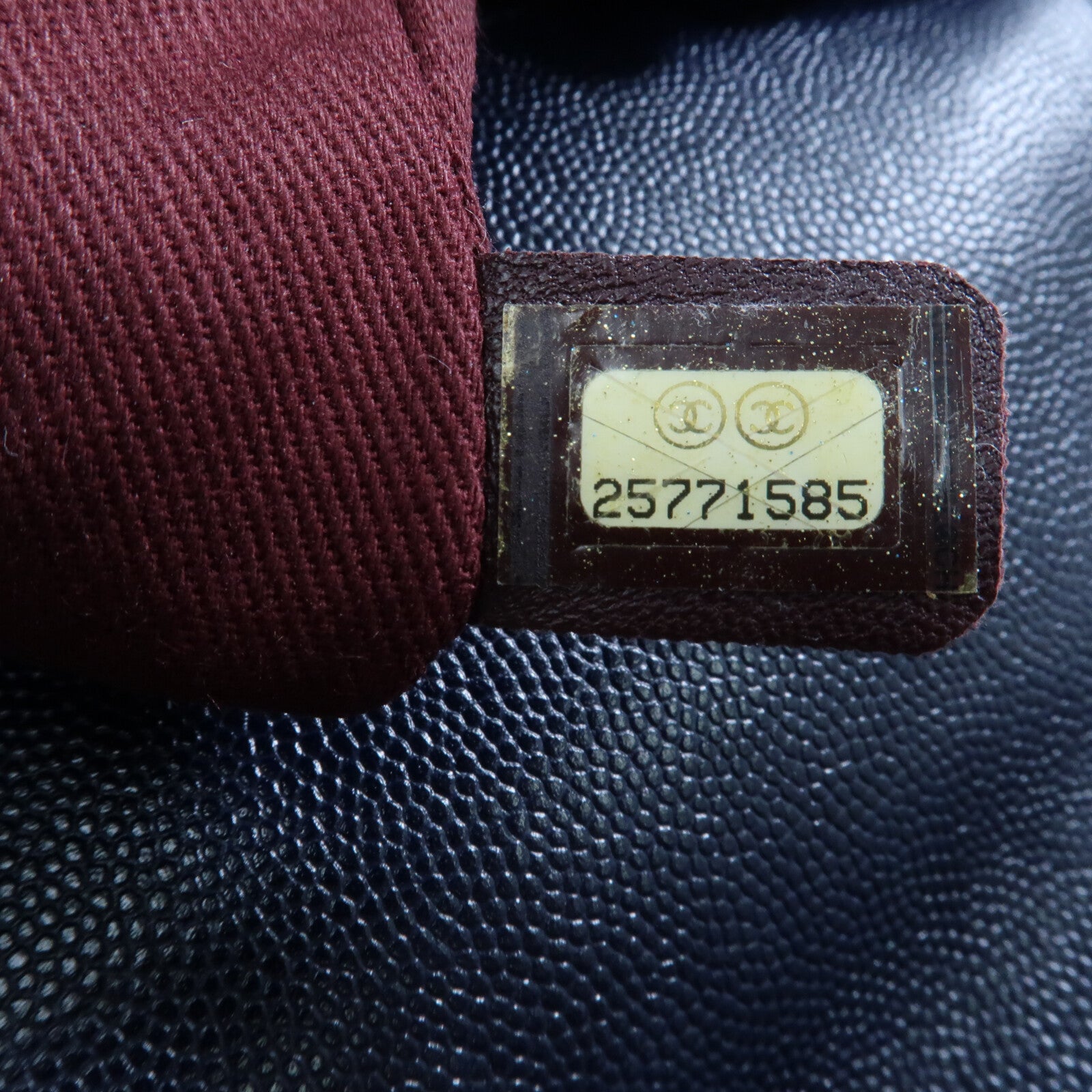 CHANEL 牛皮皮革Coco Handle Small金扣鏈帶手挽肩背兩用袋